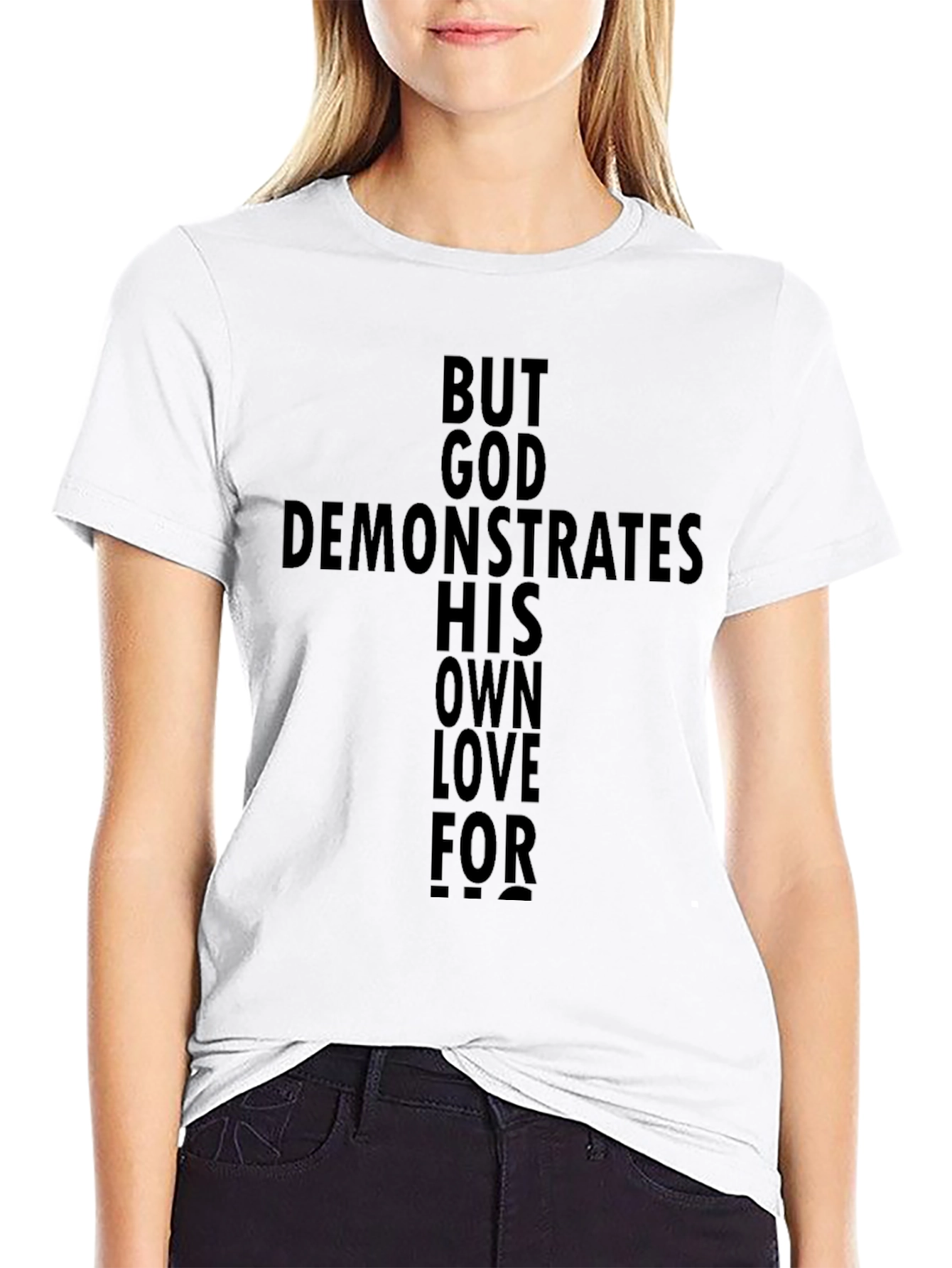 Religious Cross Graphic Tee