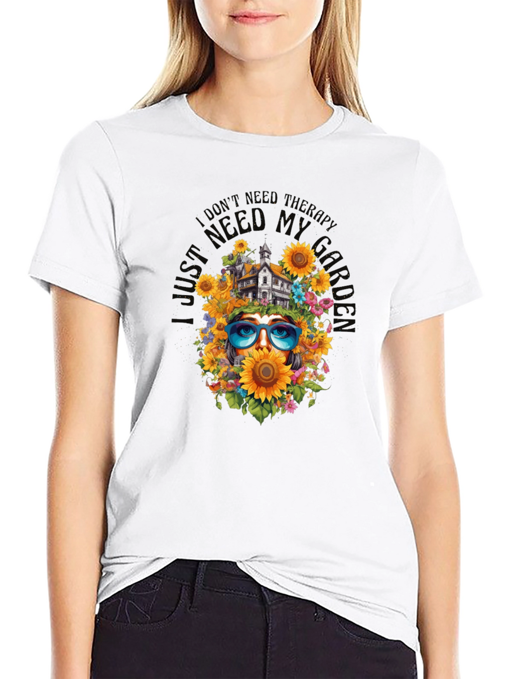 Sunflower Home Therapy T-Shirt