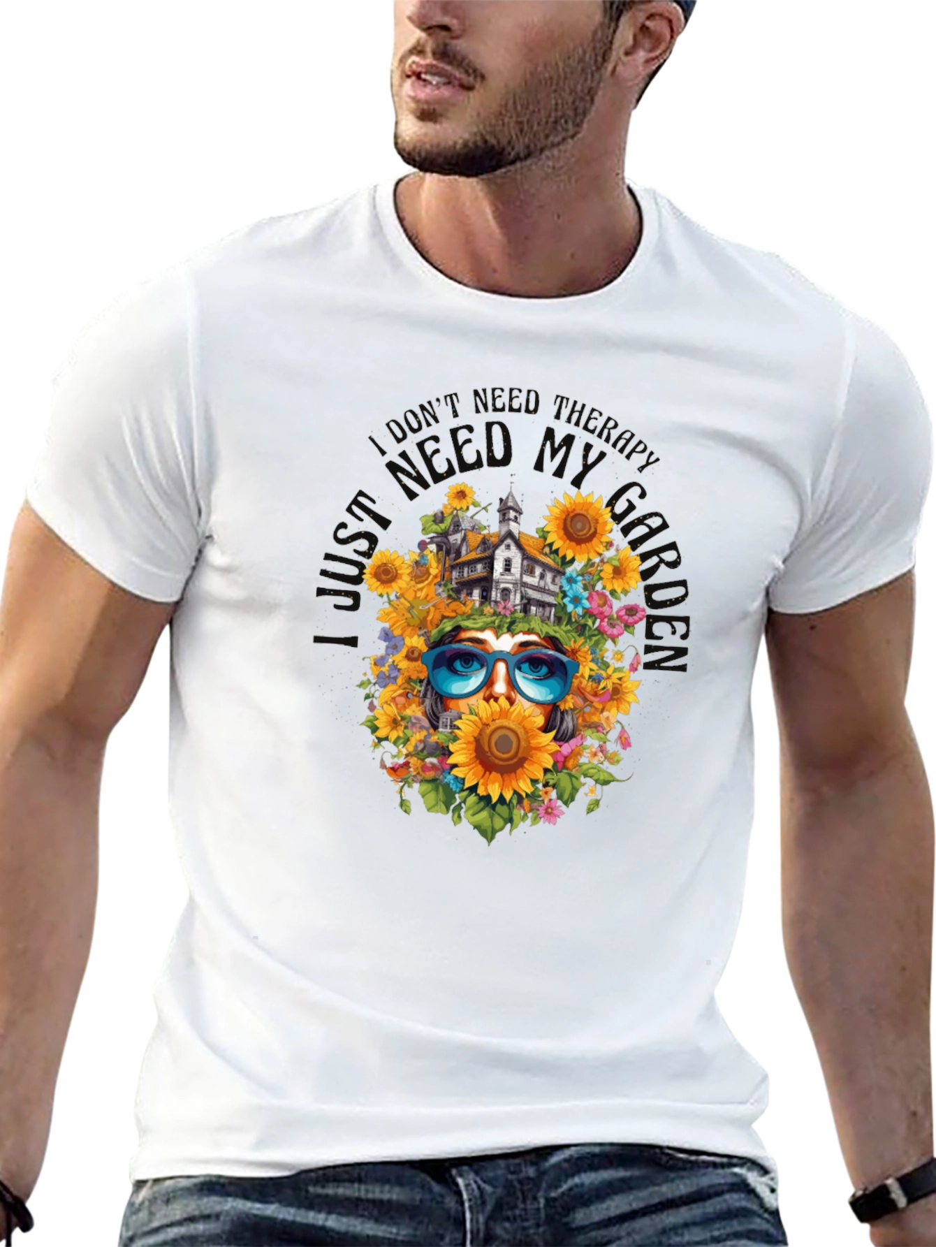 Sunflower Home Therapy T-Shirt