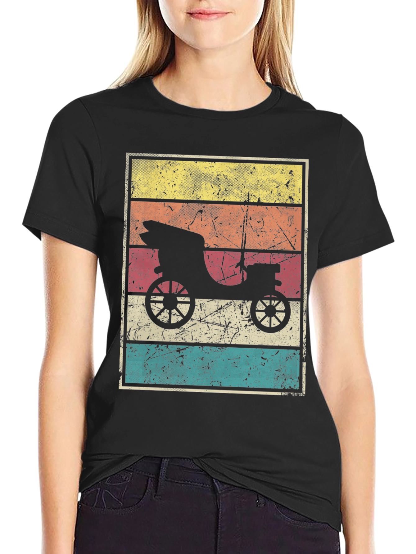 Retro Vintage Car T-Shirt - Classic Design