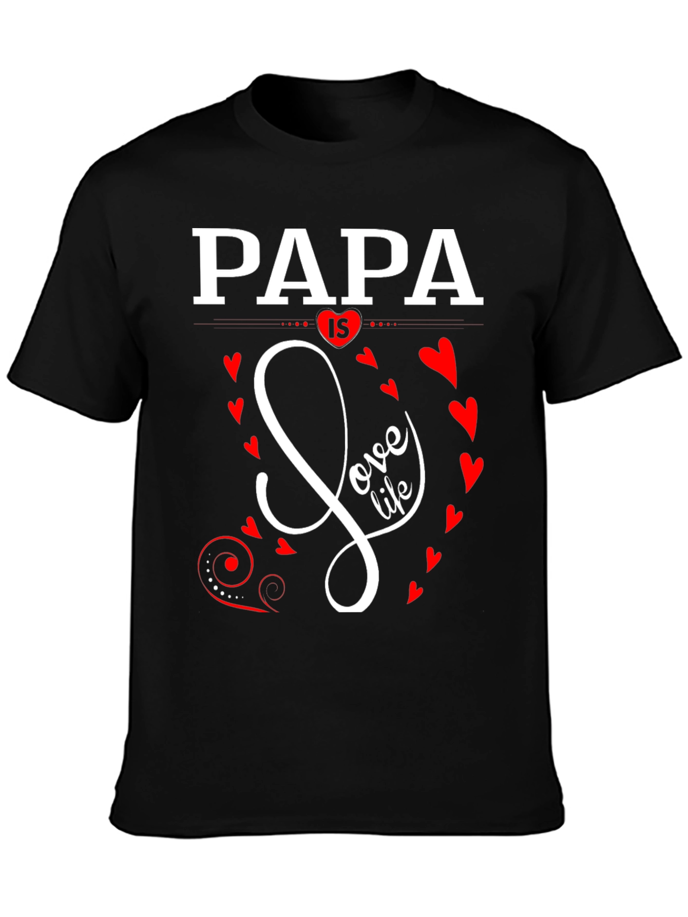 Papa Love Life Graphic Tee