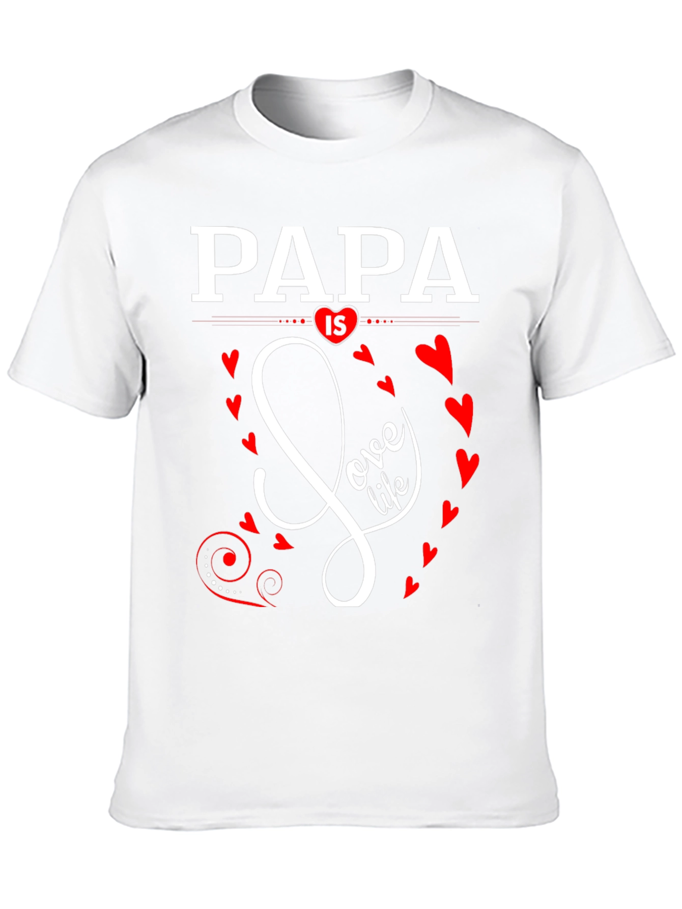 Papa Love Life Graphic Tee