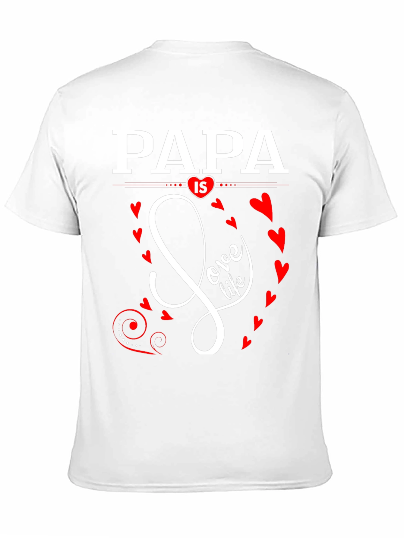 Papa Love Life Graphic Tee