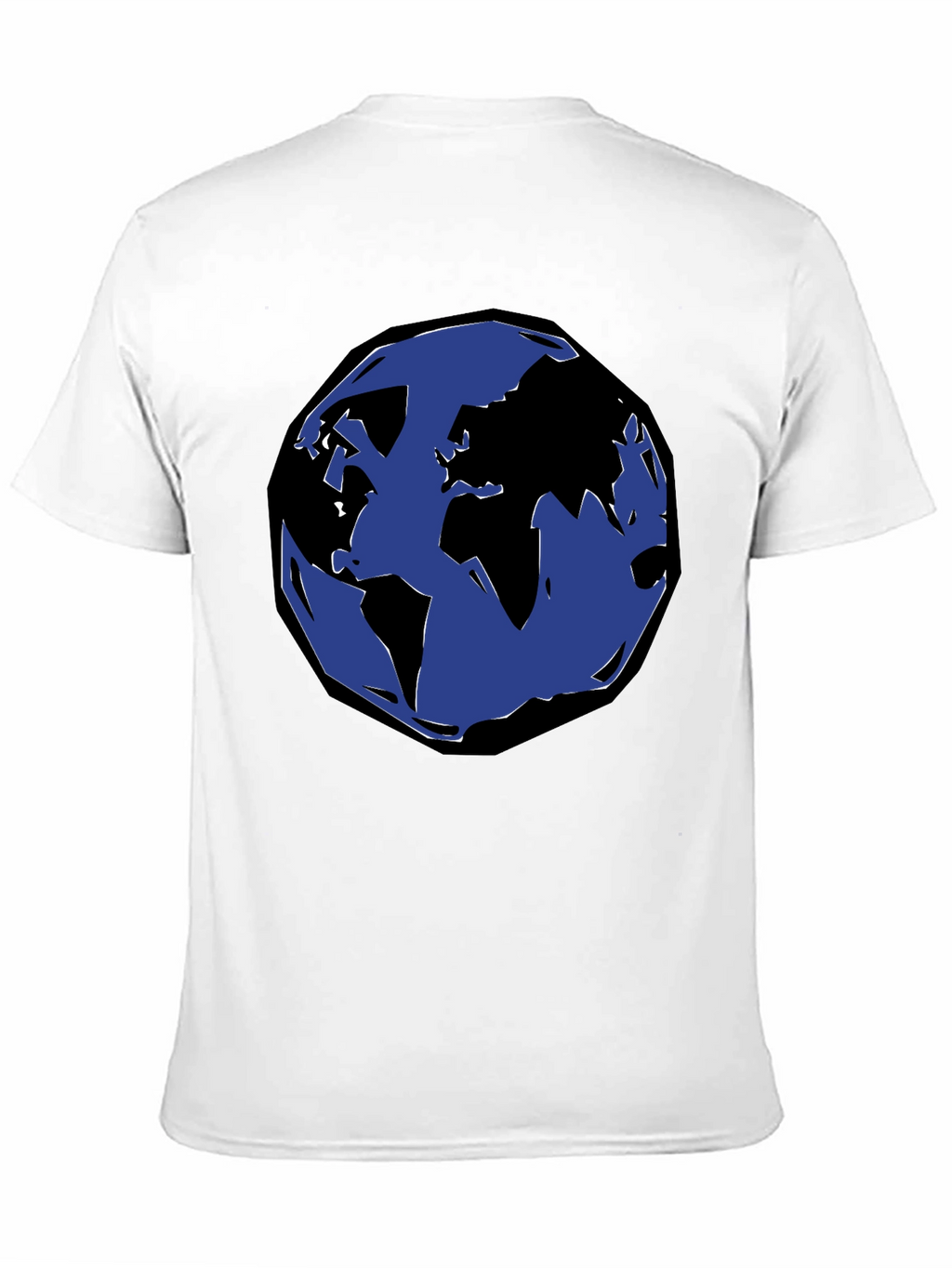 Earth Graphic Black T-Shirt