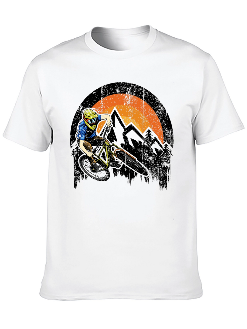 Mountain Bike Graphic Tee - Adventure Ready!