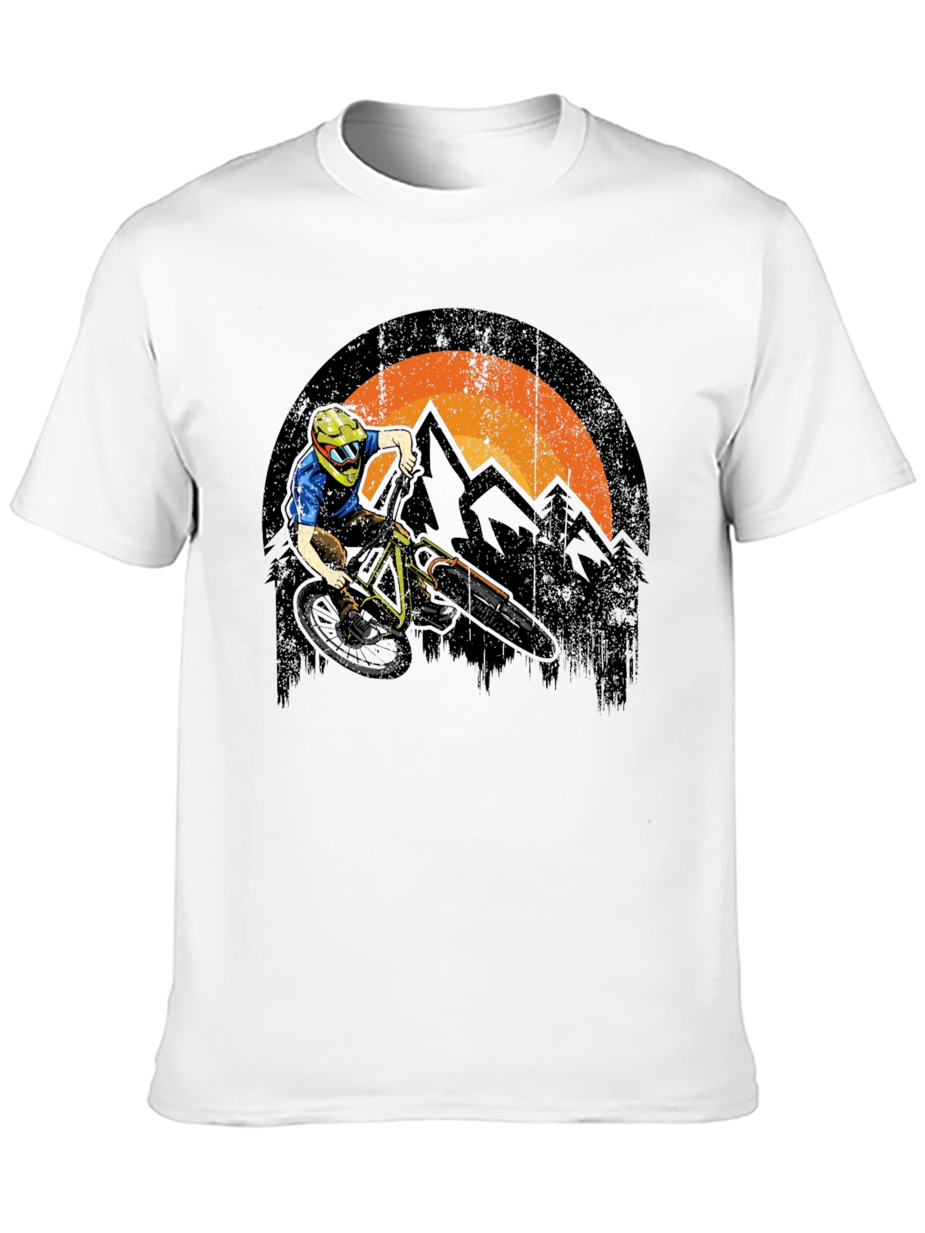 Mountain Bike Graphic Tee - Adventure Ready!