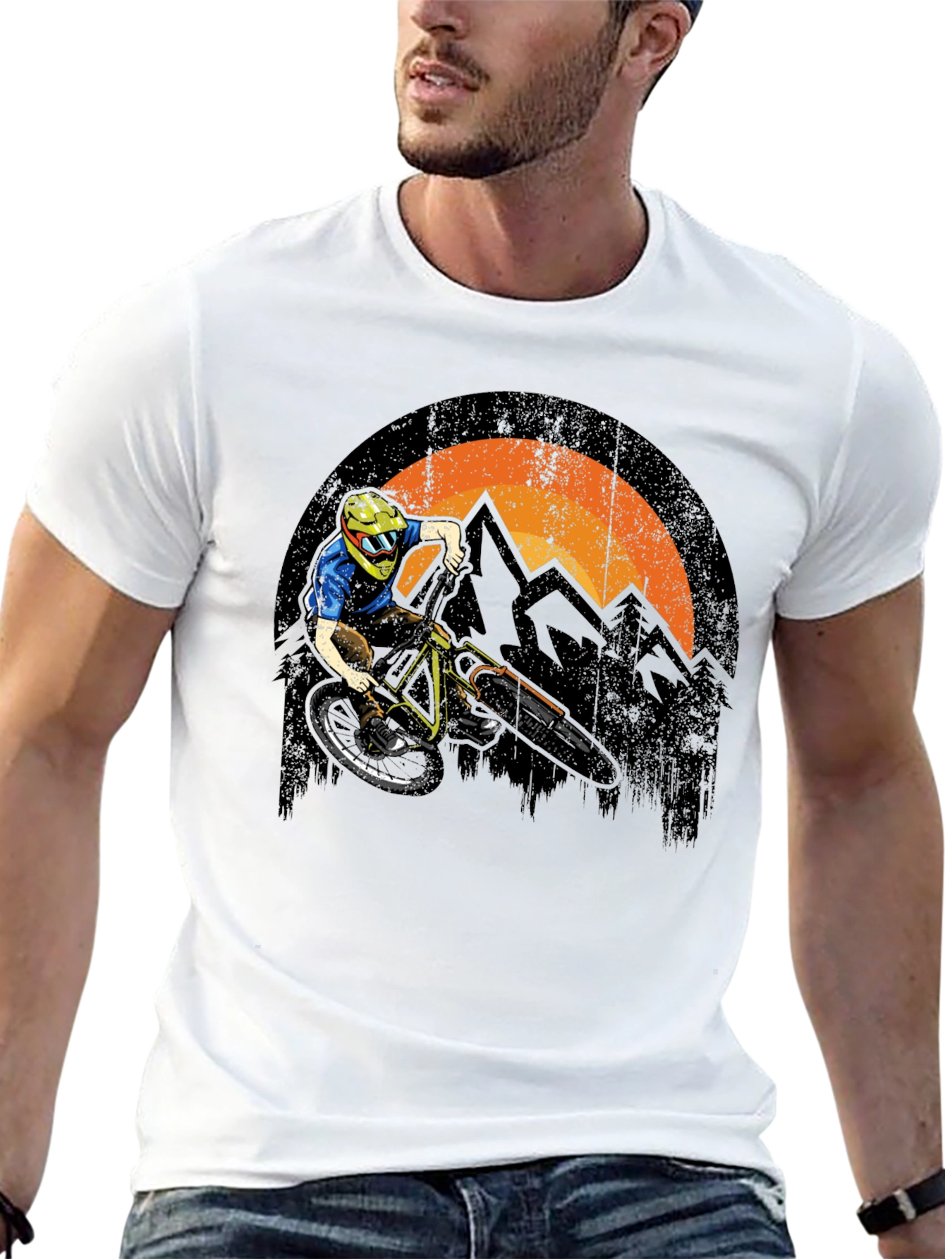 Mountain Bike Graphic Tee - Adventure Ready!