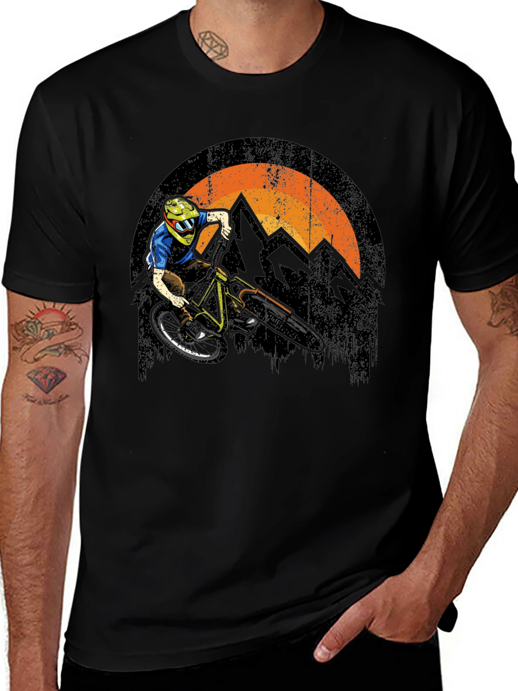 Mountain Bike Graphic Tee - Adventure Ready!