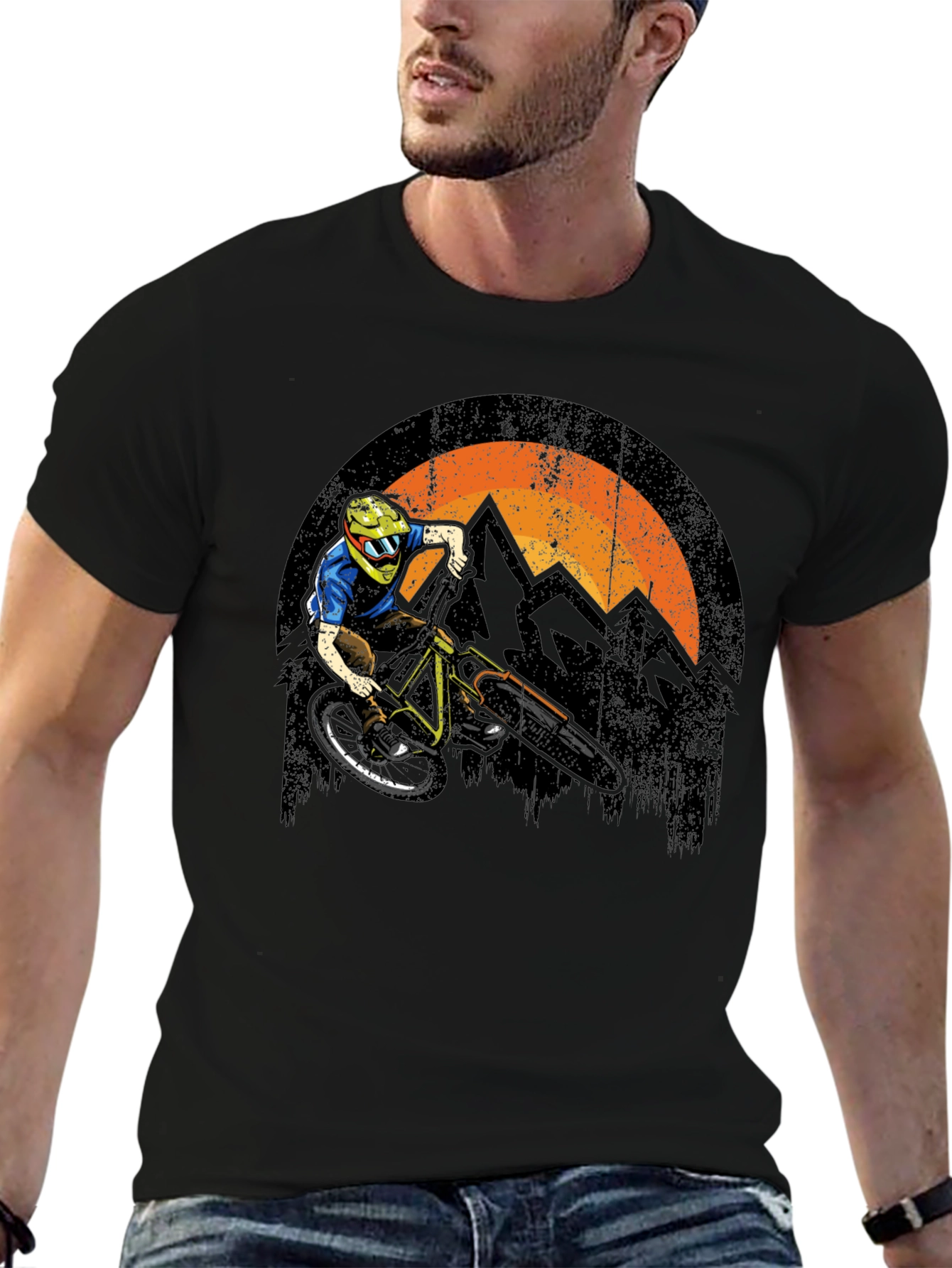 Mountain Bike Graphic Tee - Adventure Ready!