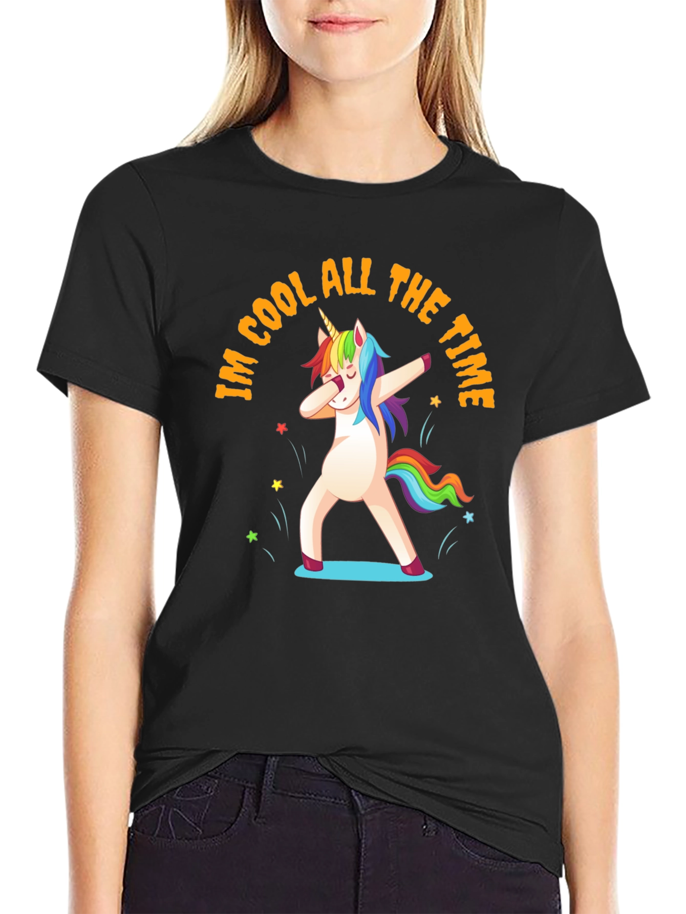 Cool Unicorn Dab T-Shirt - All The Time