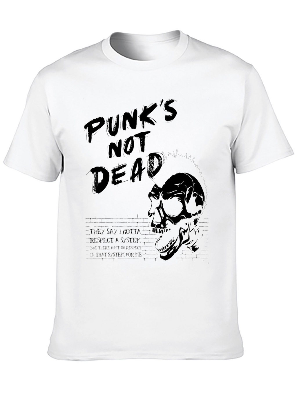 Punks Not Dead Graphic Tee