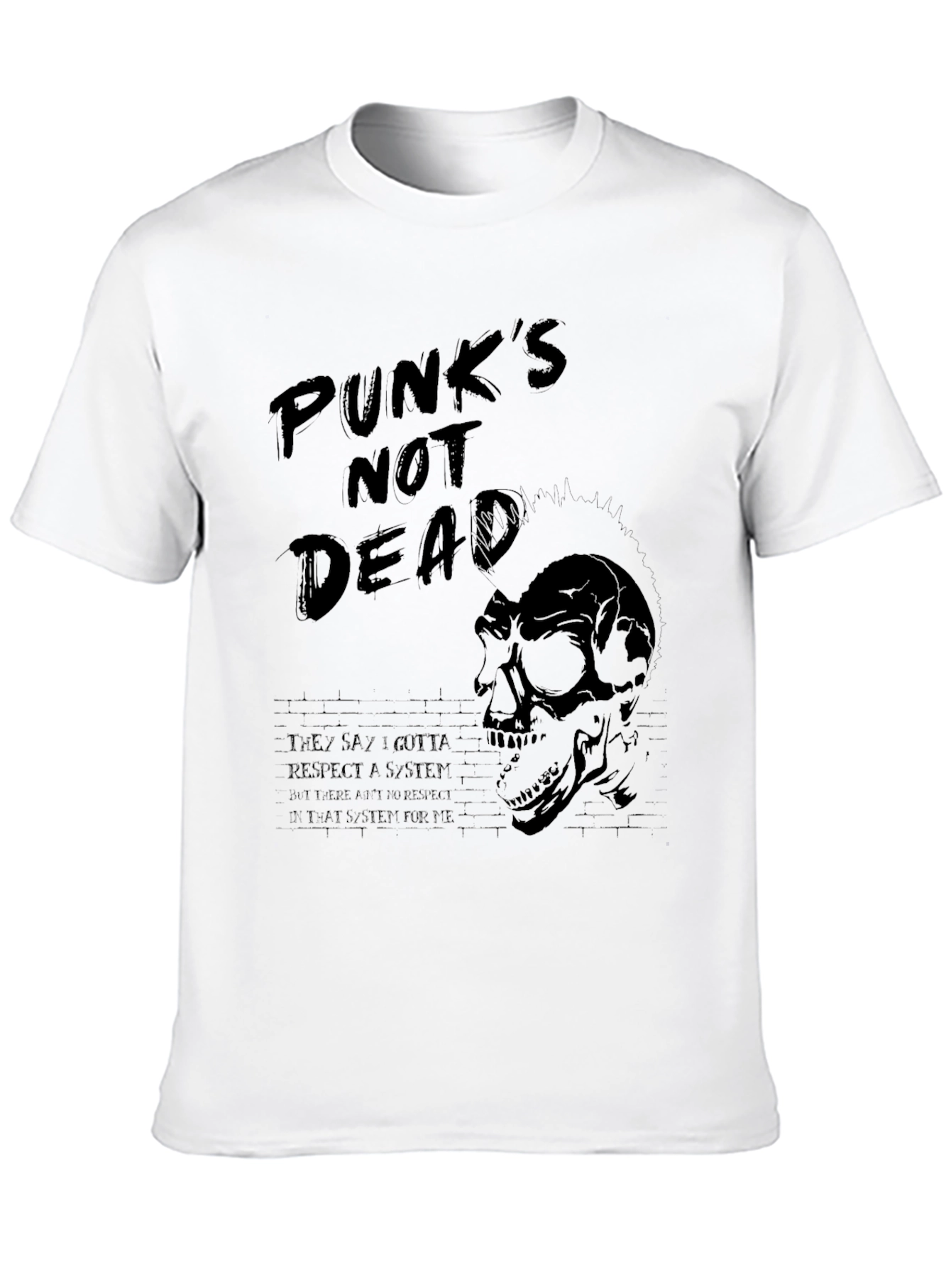 Punks Not Dead Graphic Tee