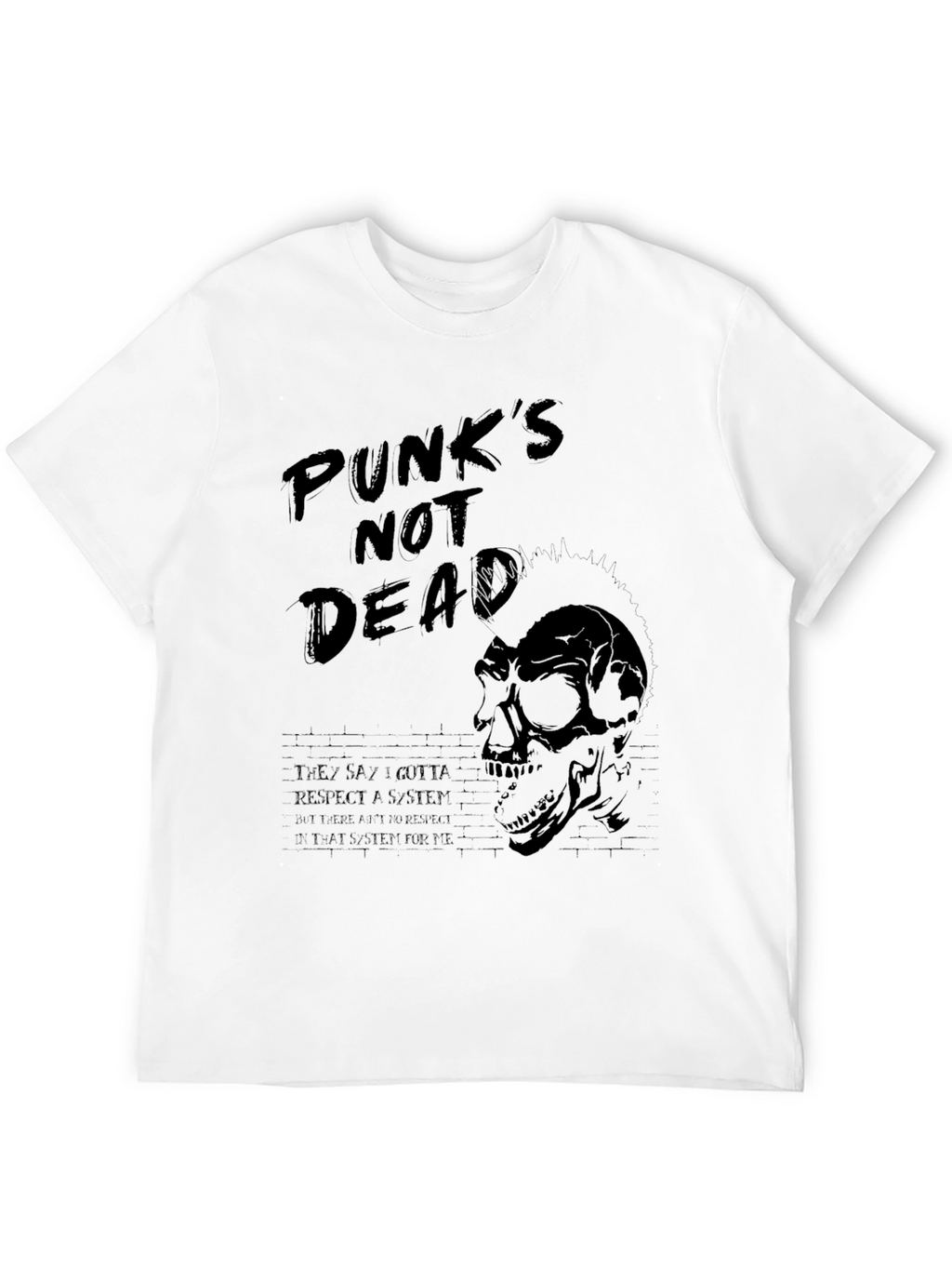 Punks Not Dead Graphic Tee