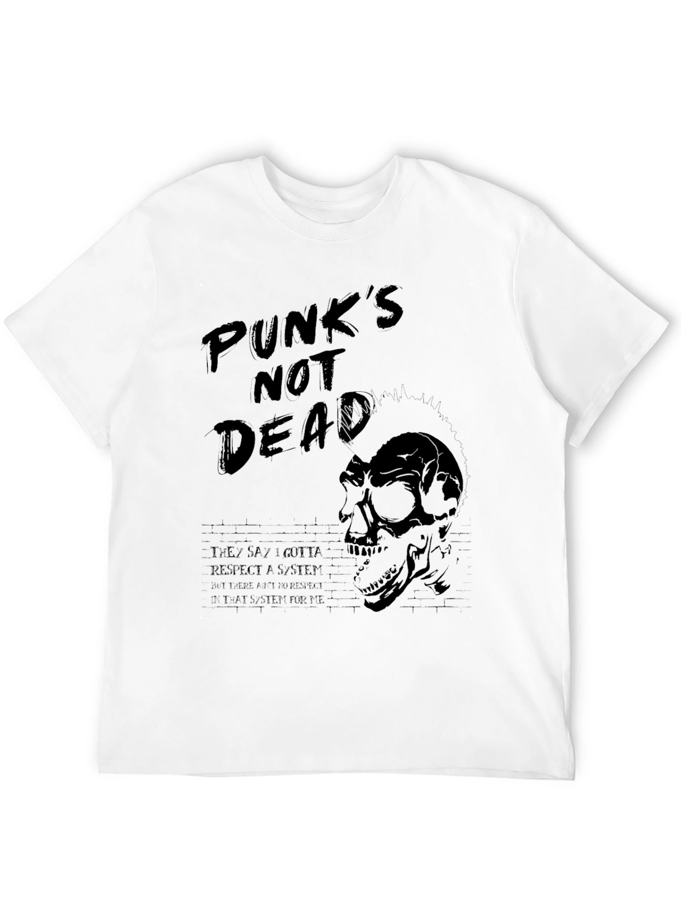 Punks Not Dead Graphic Tee
