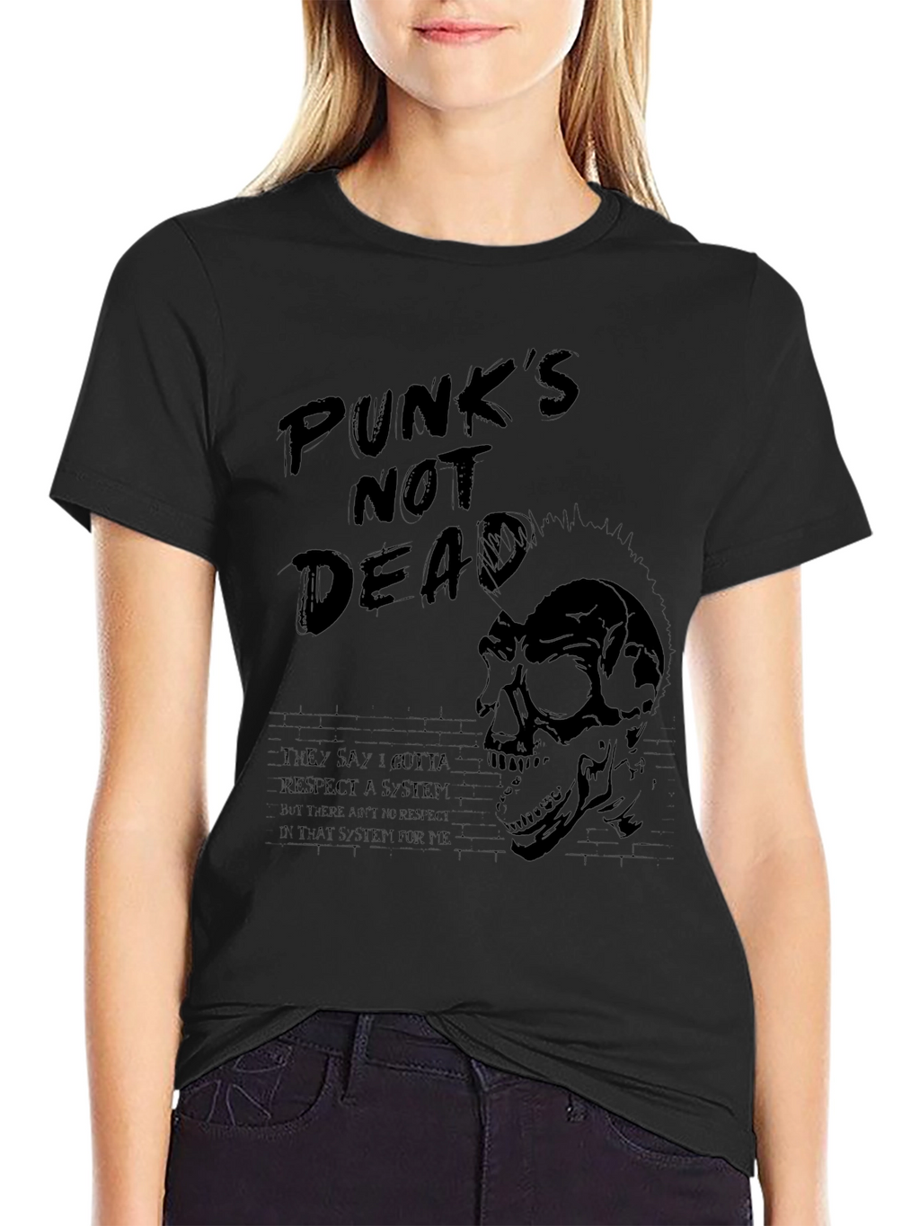 Punks Not Dead Graphic Tee