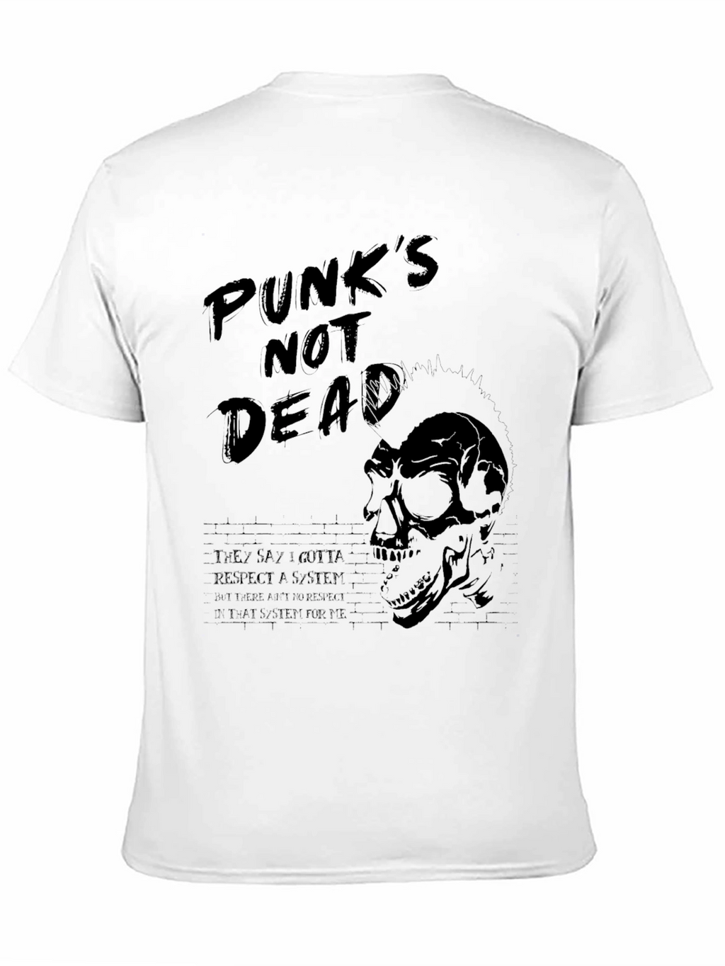 Punks Not Dead Graphic Tee