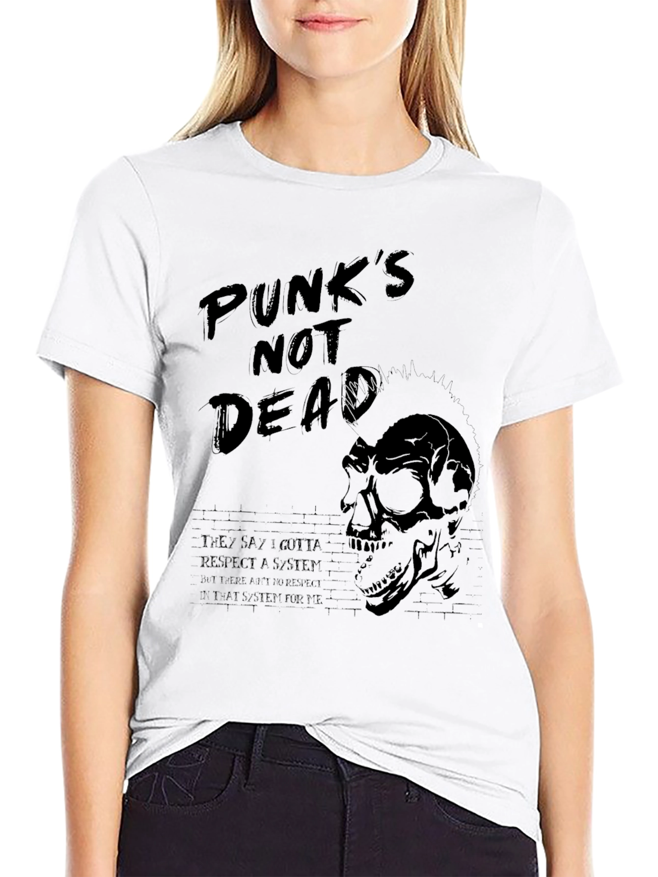 Punks Not Dead Graphic Tee