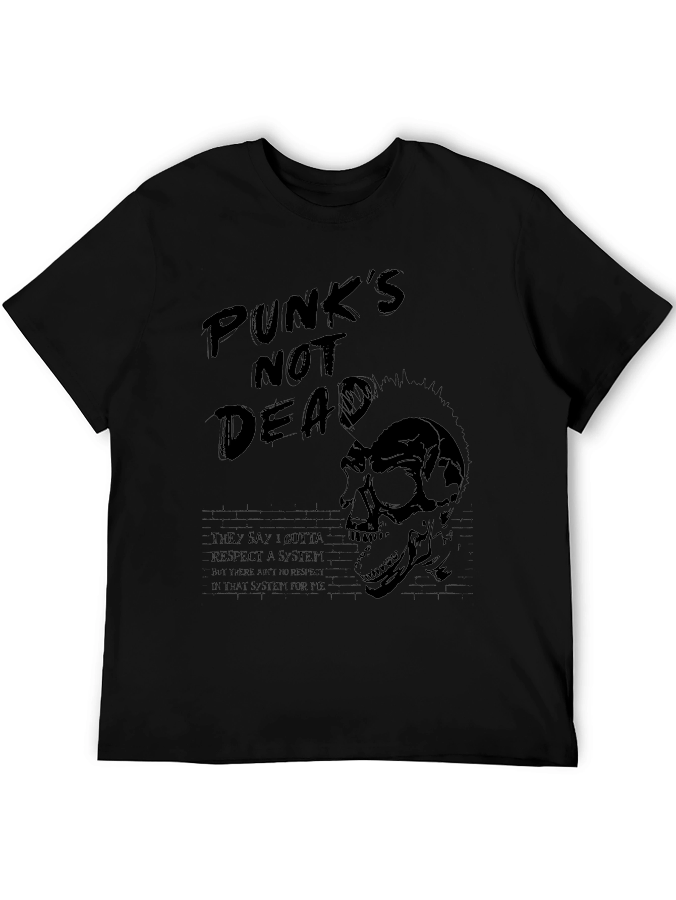 Punks Not Dead Graphic Tee
