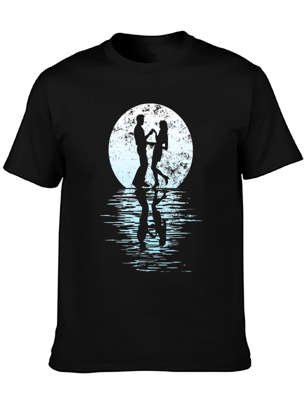 Romantic Dance T-Shirt - Moonlit Couple