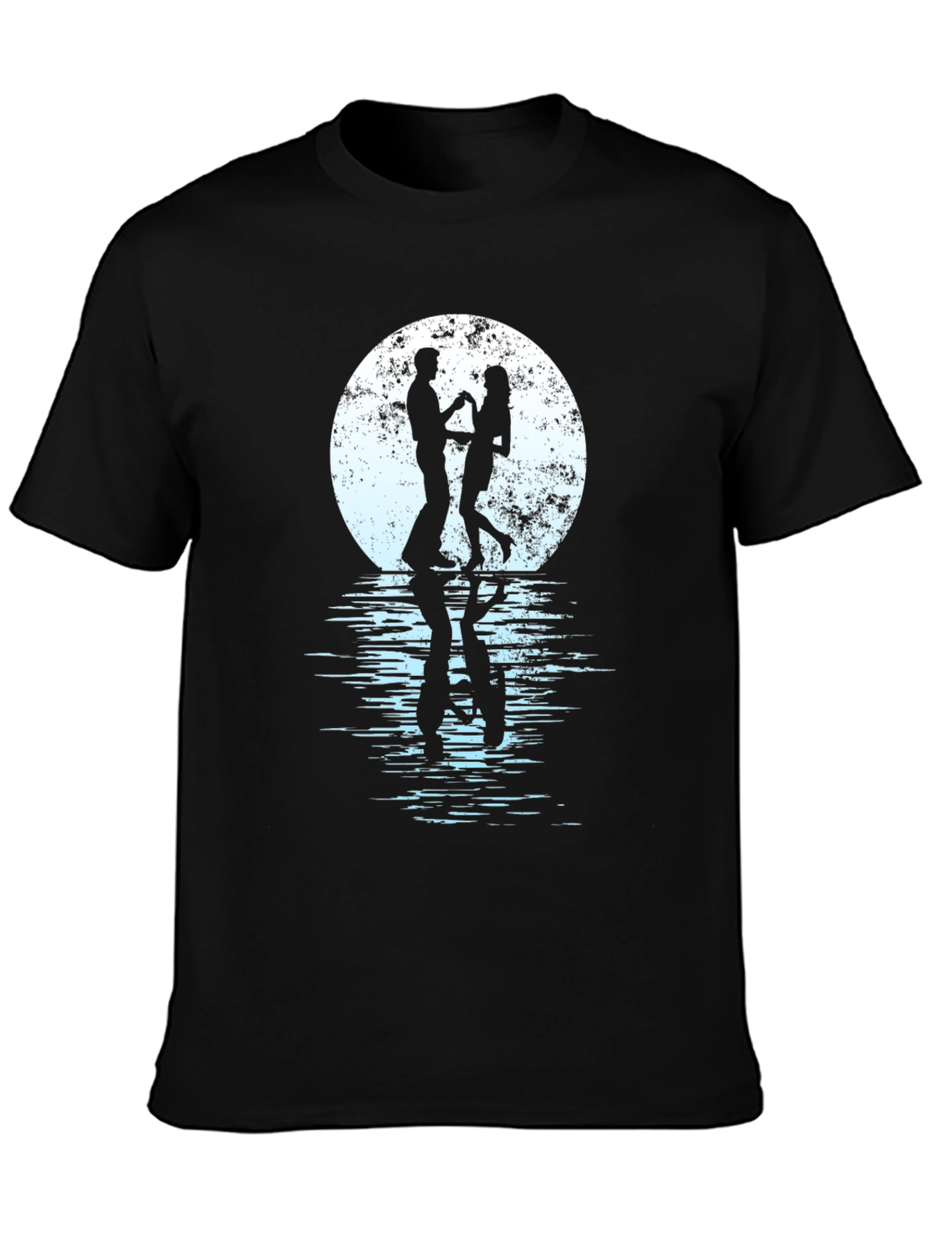Romantic Dance T-Shirt - Moonlit Couple