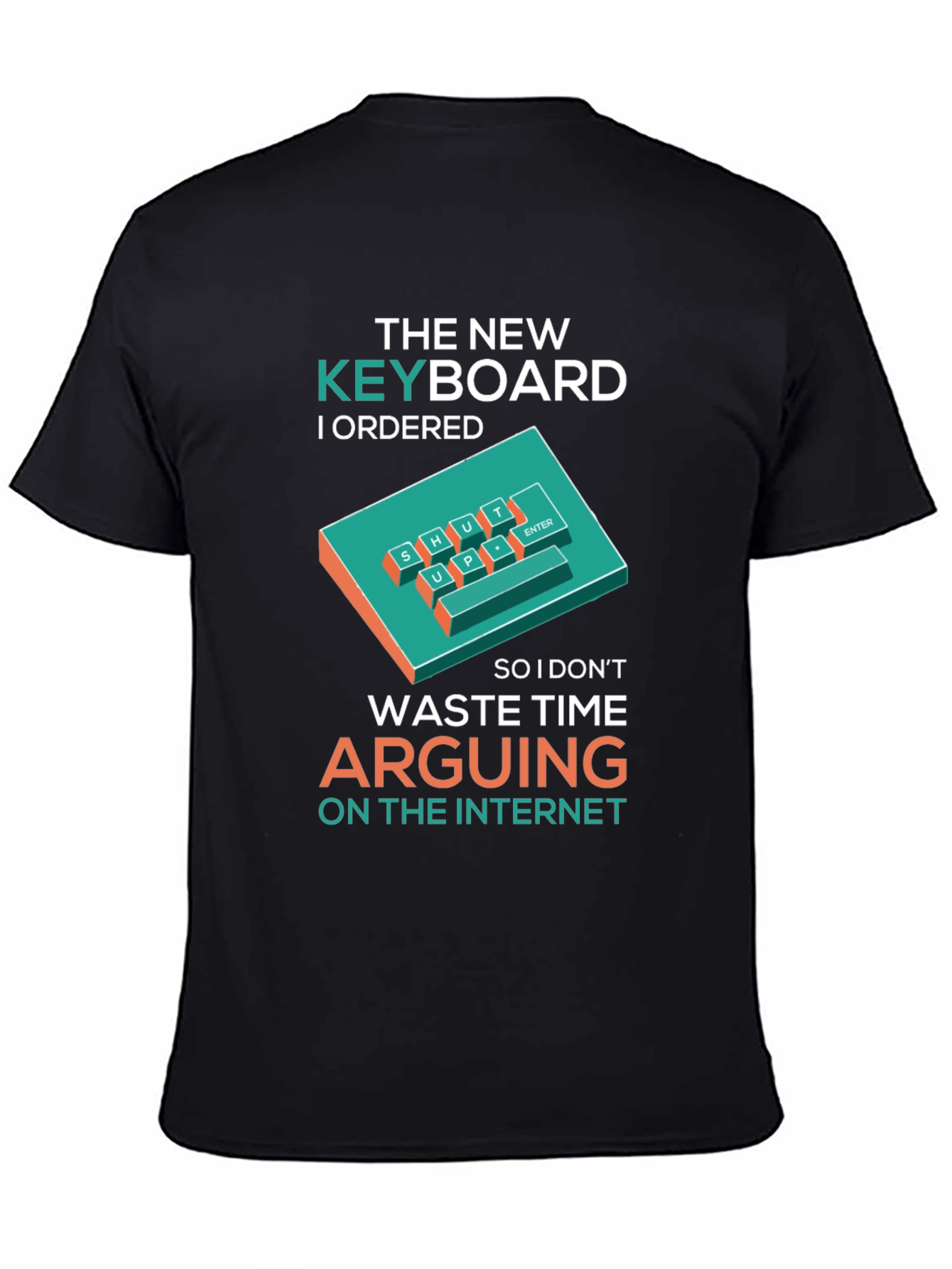 The Shut Up Keyboard T-Shirt