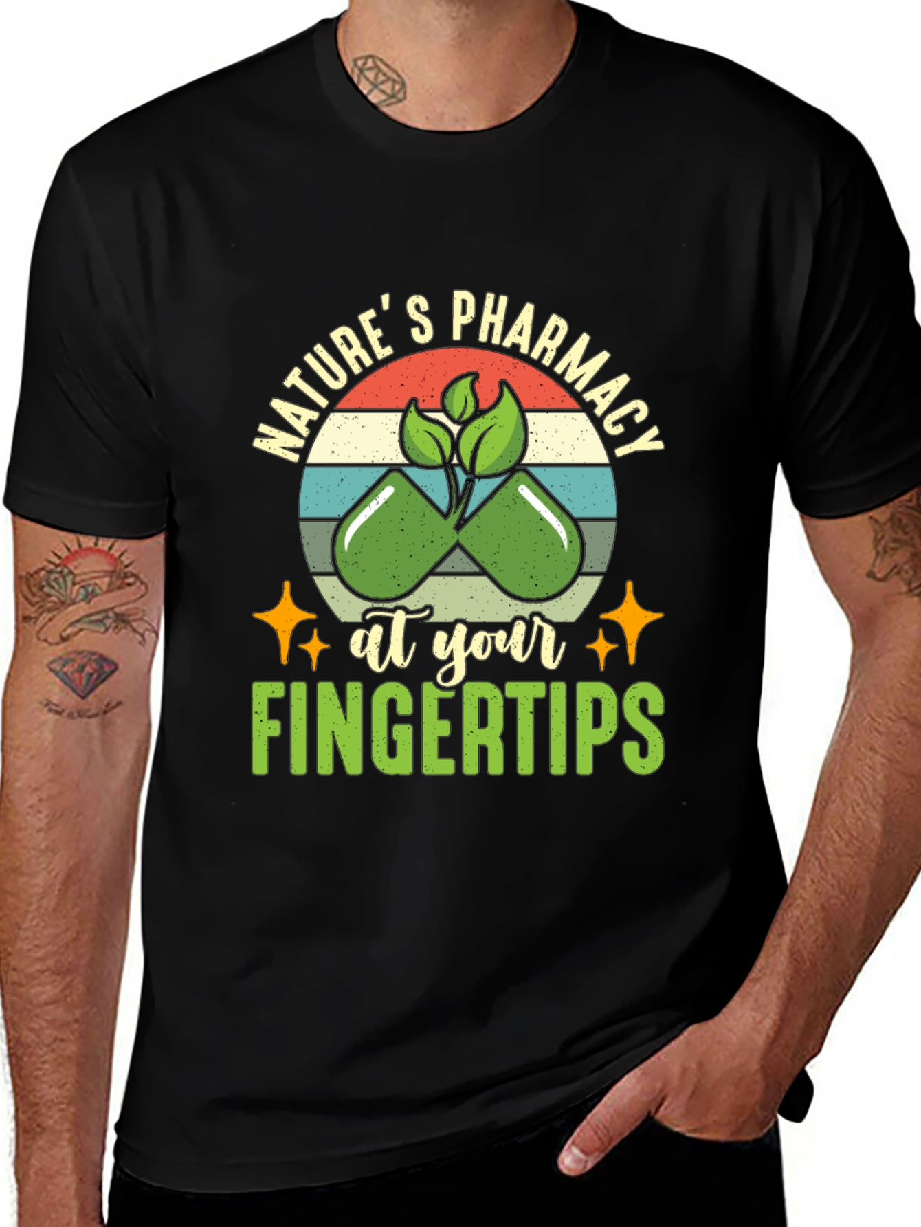 Natures Pharmacy T-Shirt - Herbal Remedy Tee