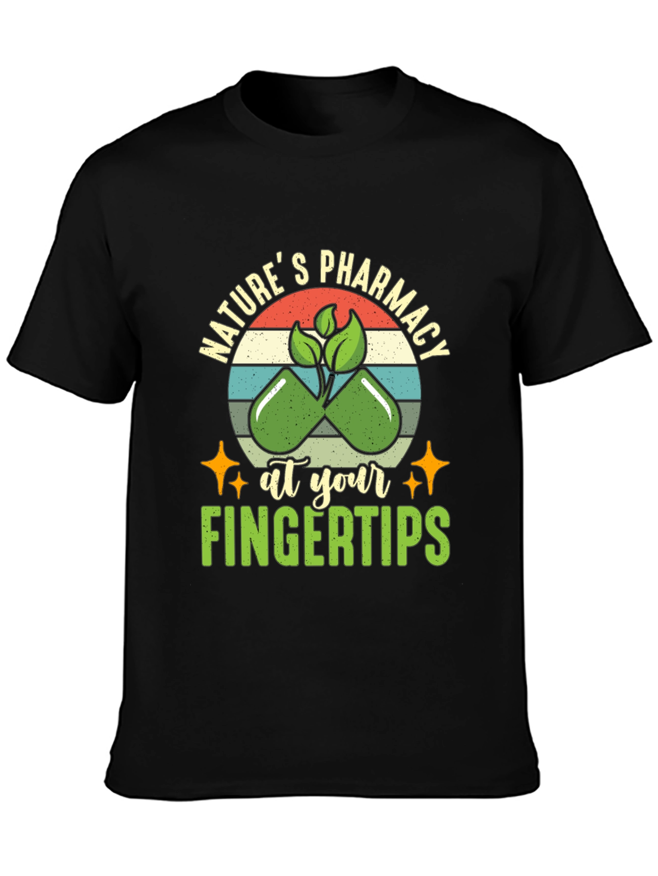 Natures Pharmacy T-Shirt - Herbal Remedy Tee