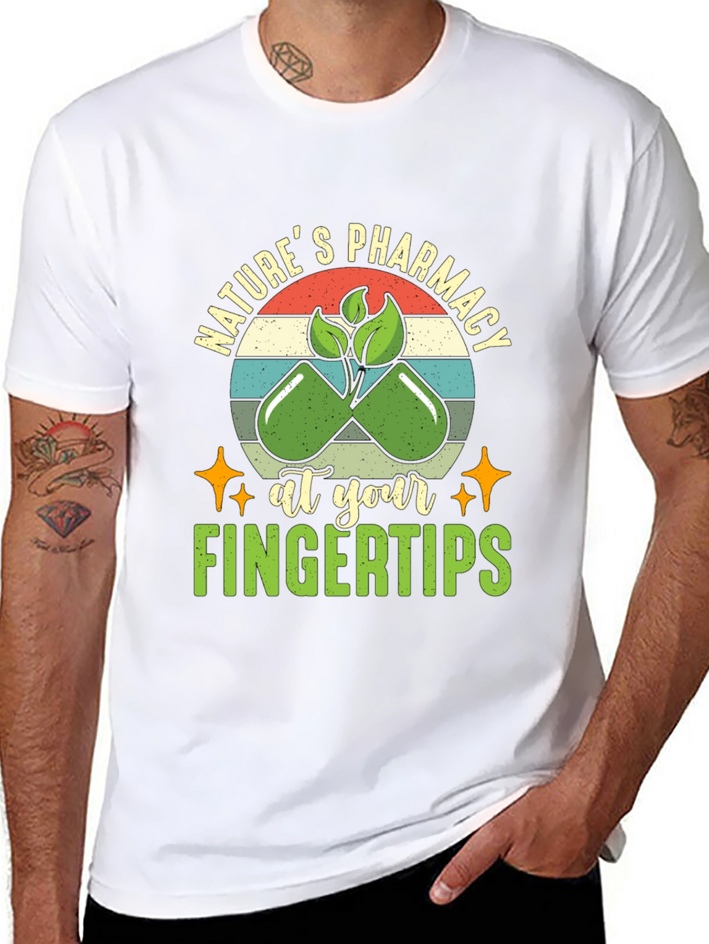 Natures Pharmacy T-Shirt - Herbal Remedy Tee