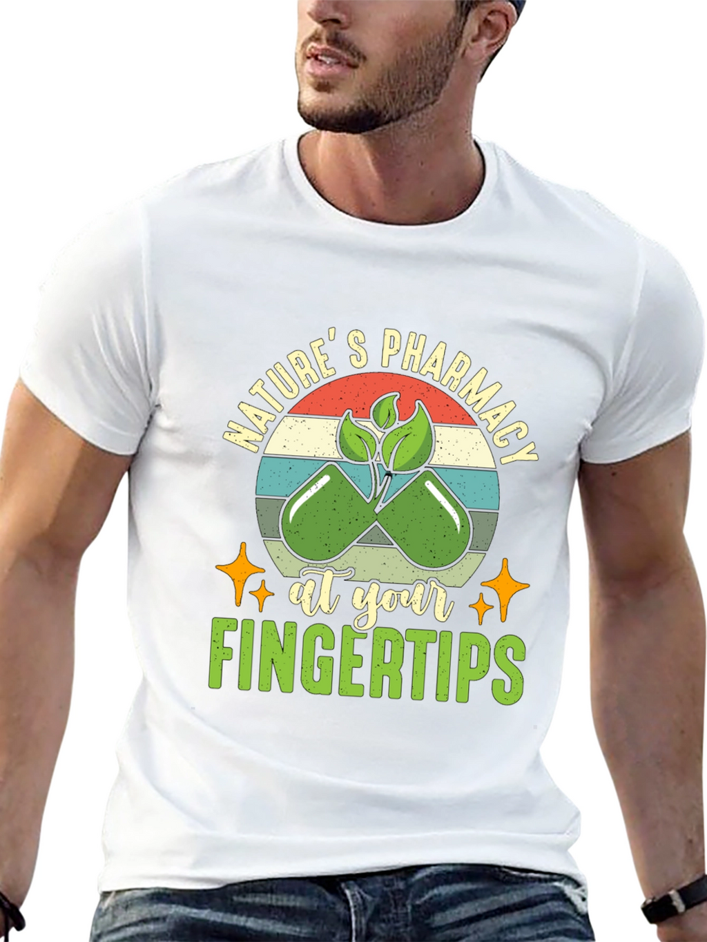 Natures Pharmacy T-Shirt - Herbal Remedy Tee