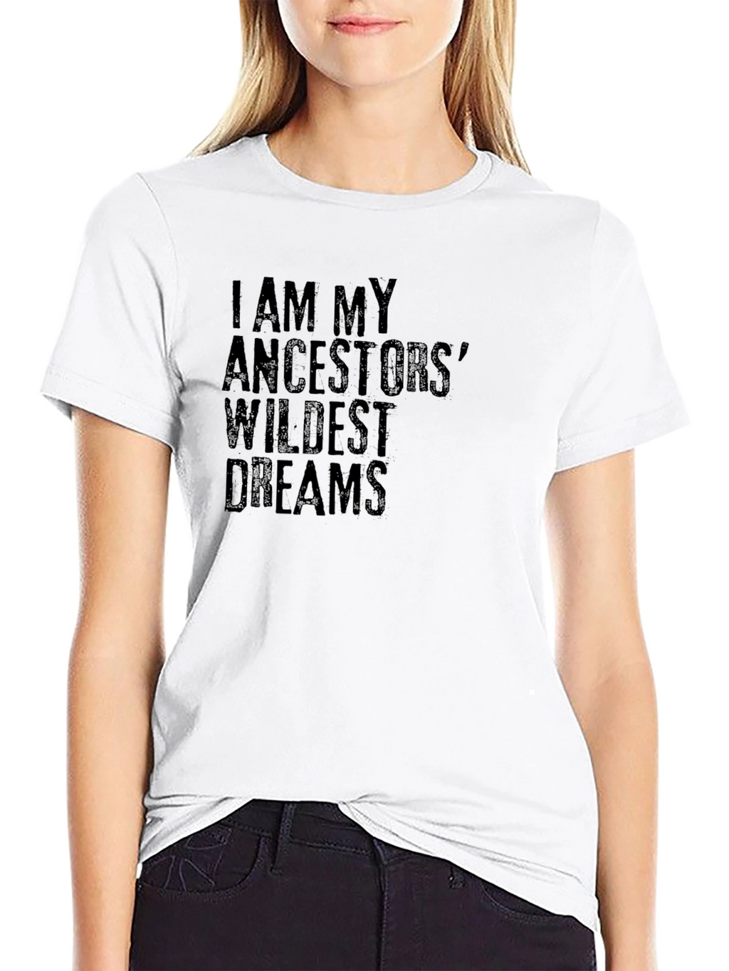 Ancestors Wildest Dreams Black Graphic Tee