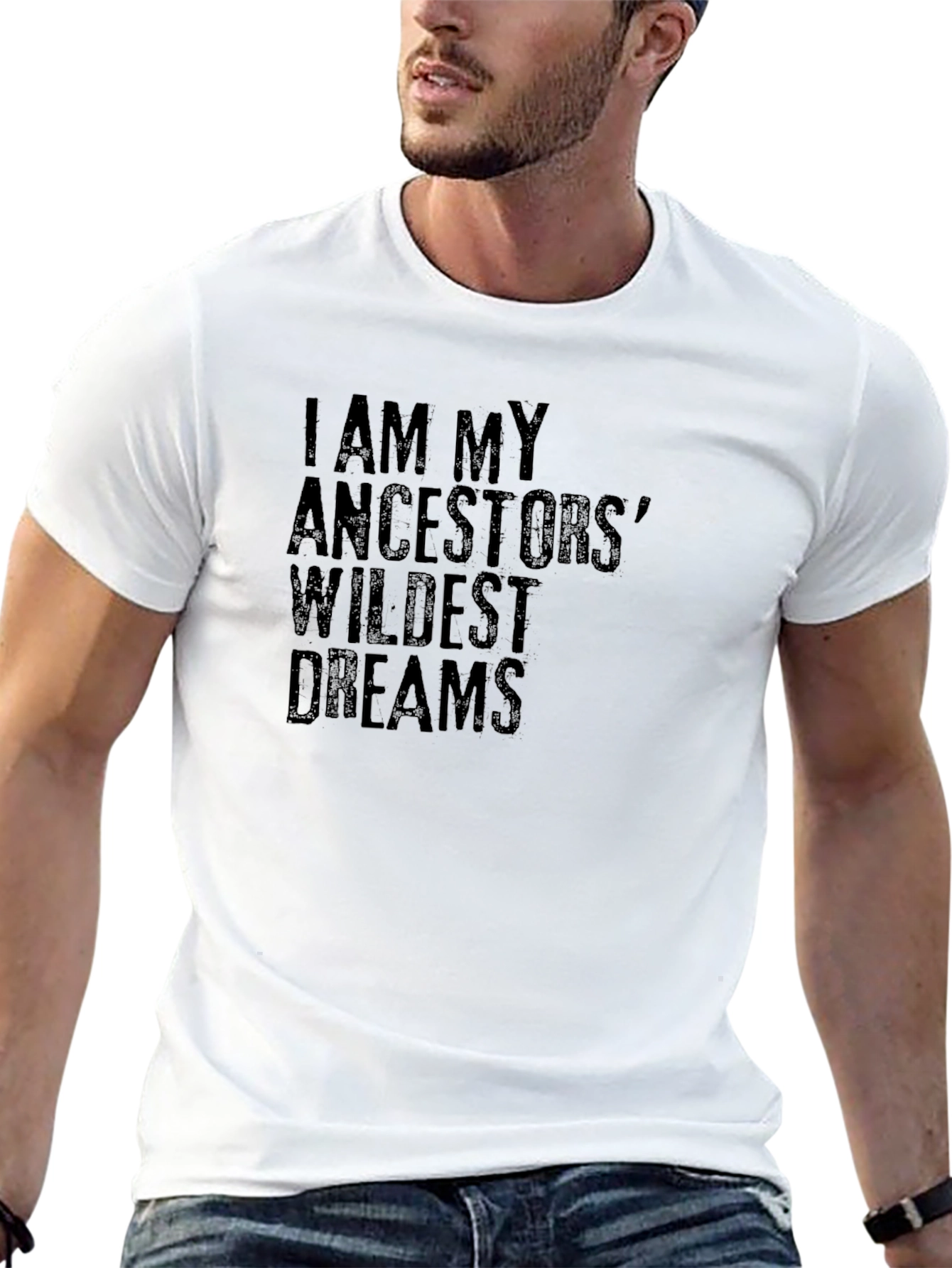 Ancestors Wildest Dreams Black Graphic Tee