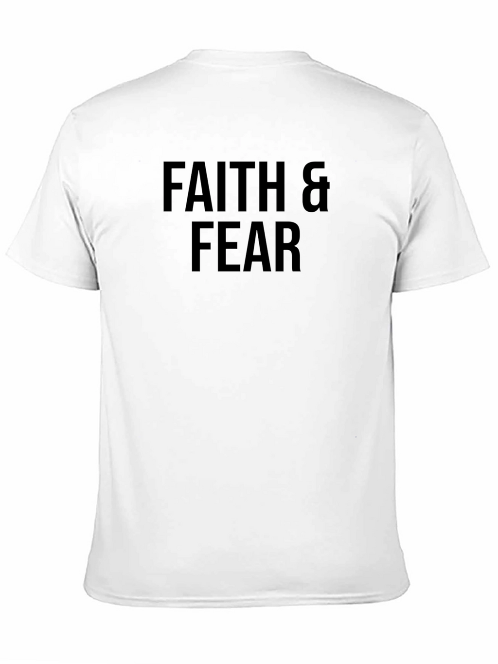 Faith & Fear Graphic T-Shirt - Black