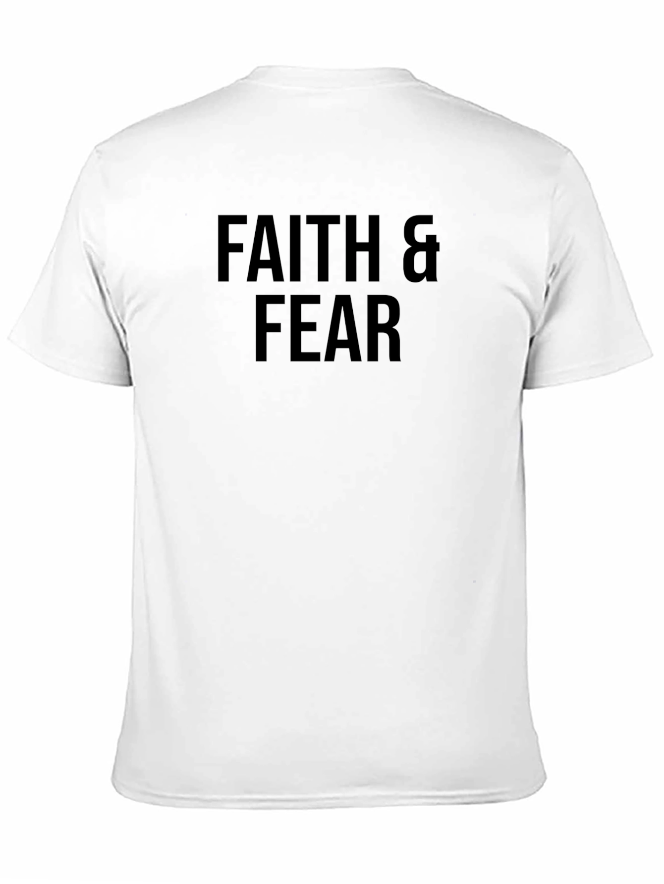 Faith & Fear Graphic T-Shirt - Black