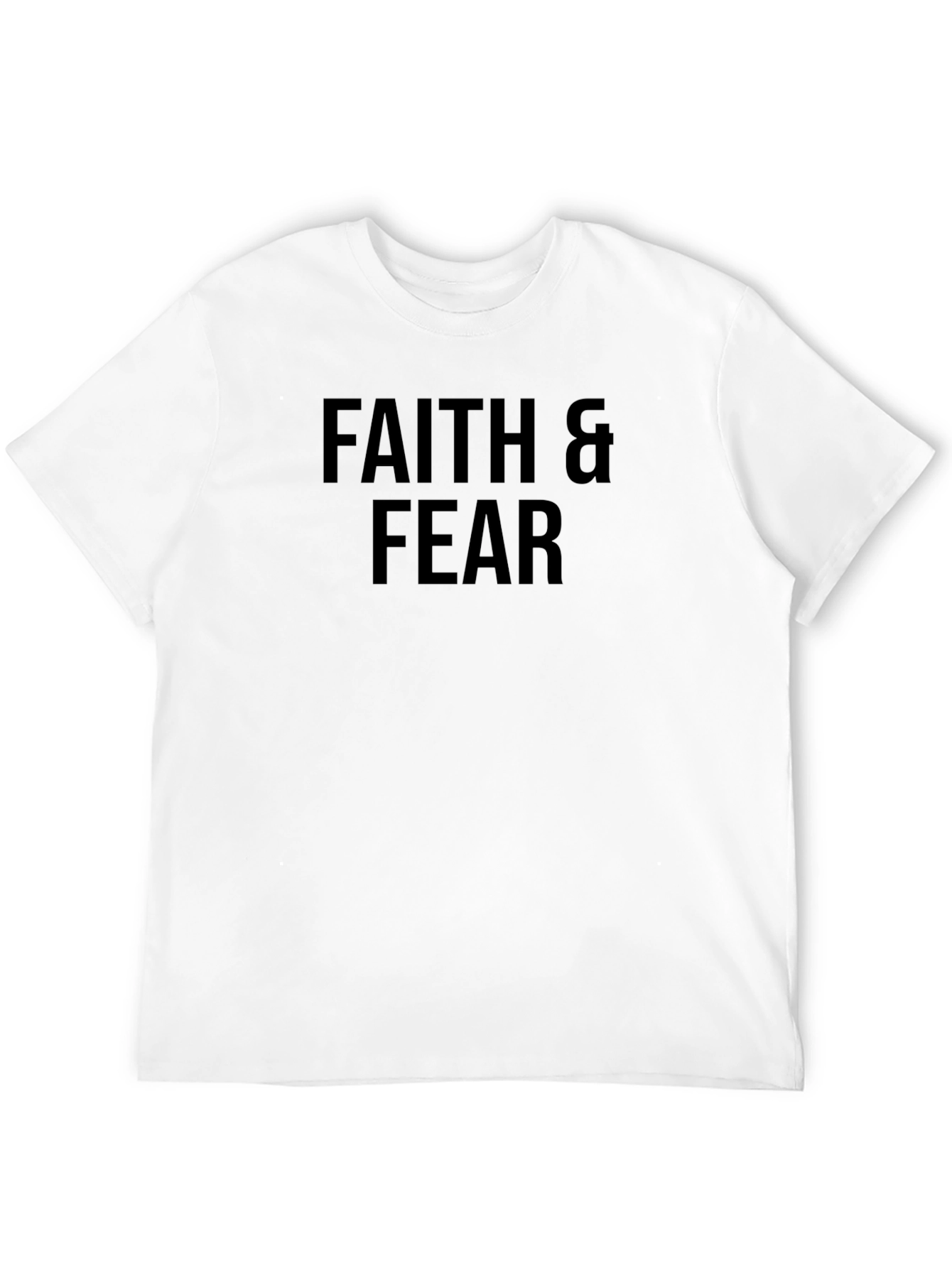 Faith & Fear Graphic T-Shirt - Black
