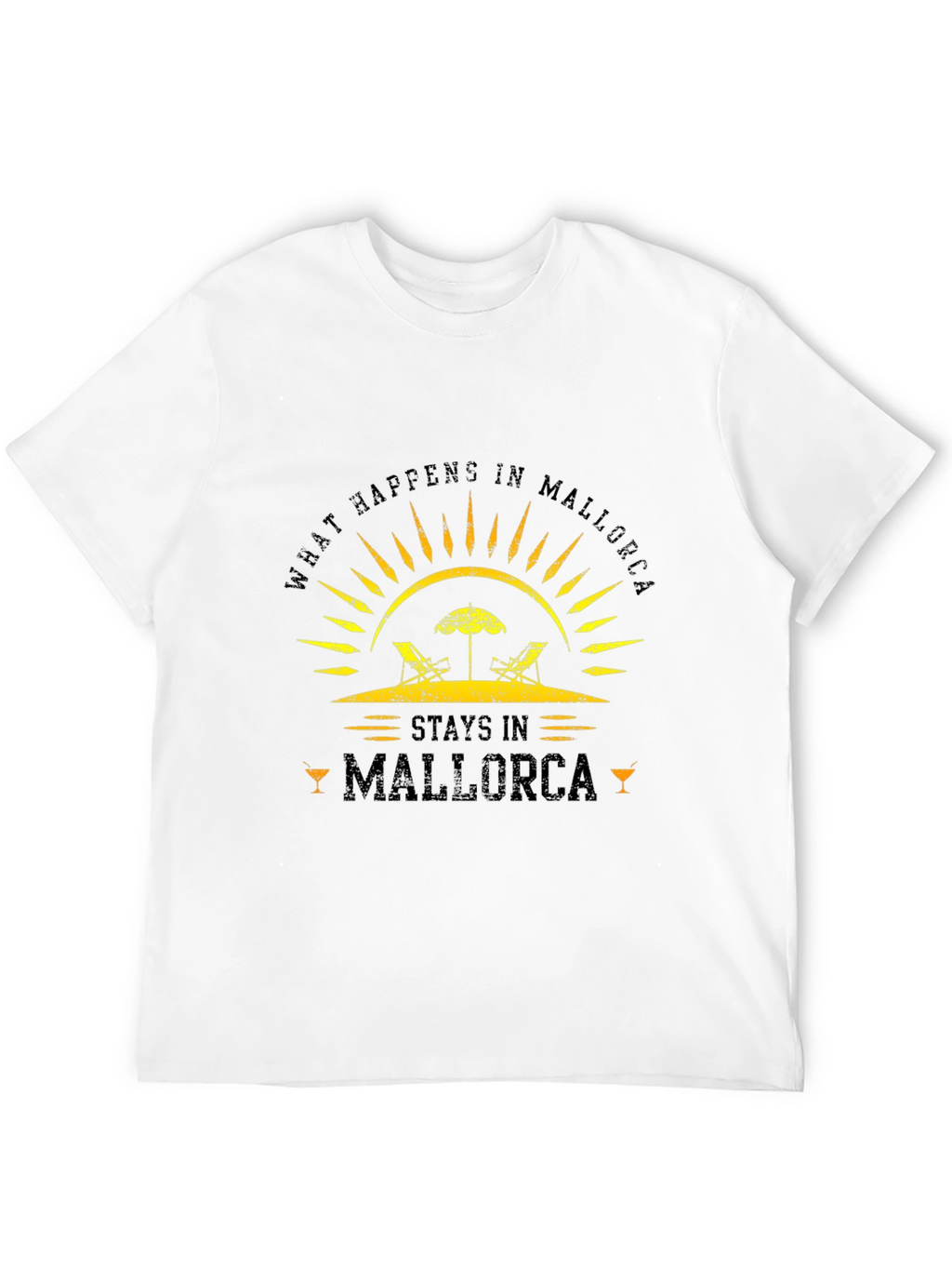 Mallorca Vacation T-Shirt - What Happens Stays