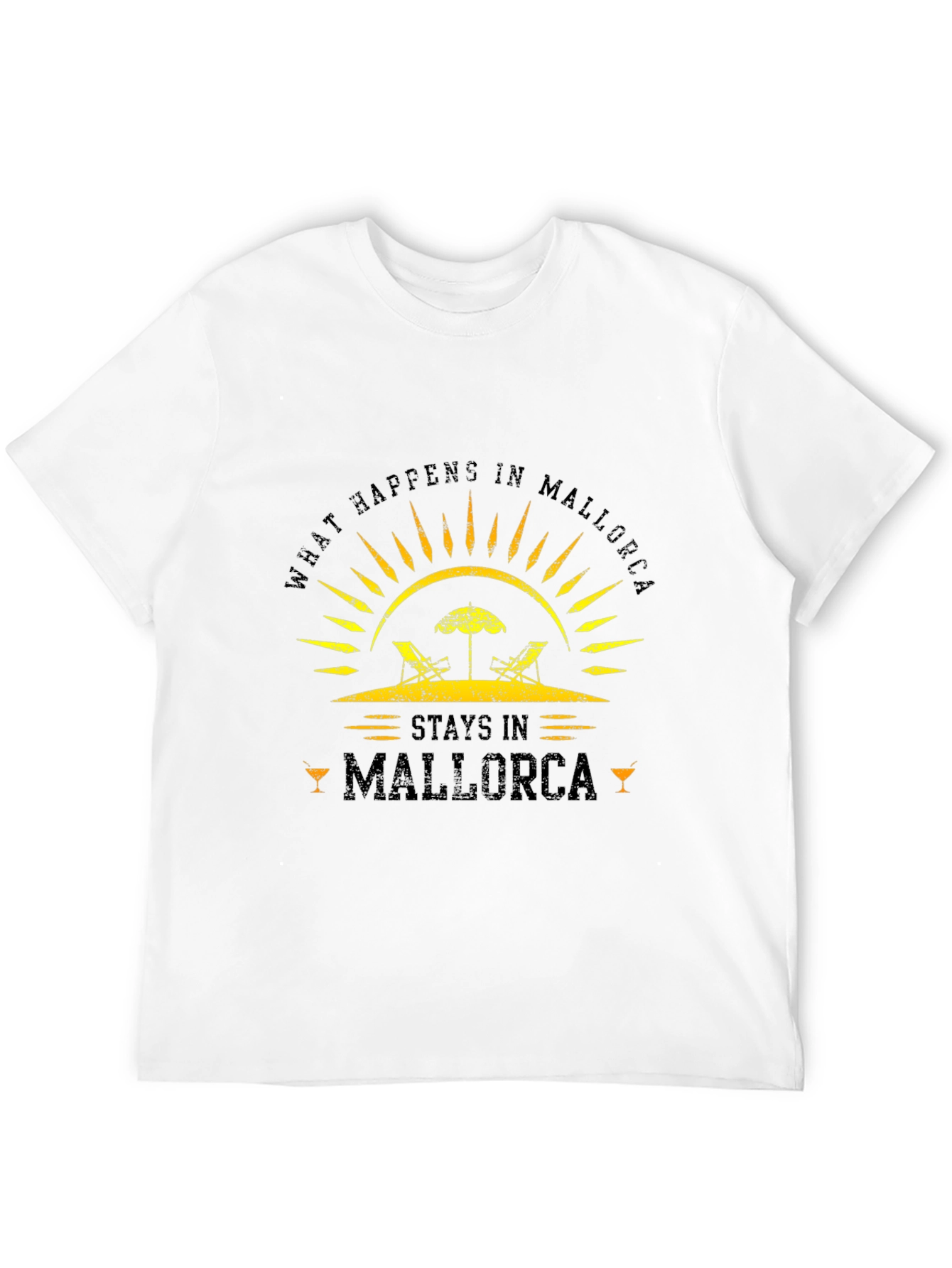 Mallorca Vacation T-Shirt - What Happens Stays