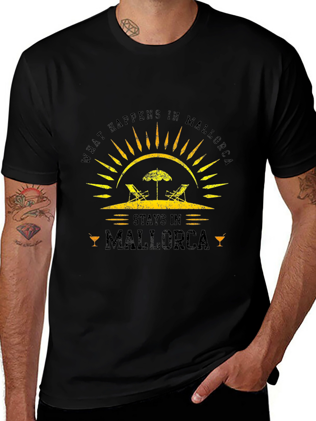 Mallorca Vacation T-Shirt - What Happens Stays