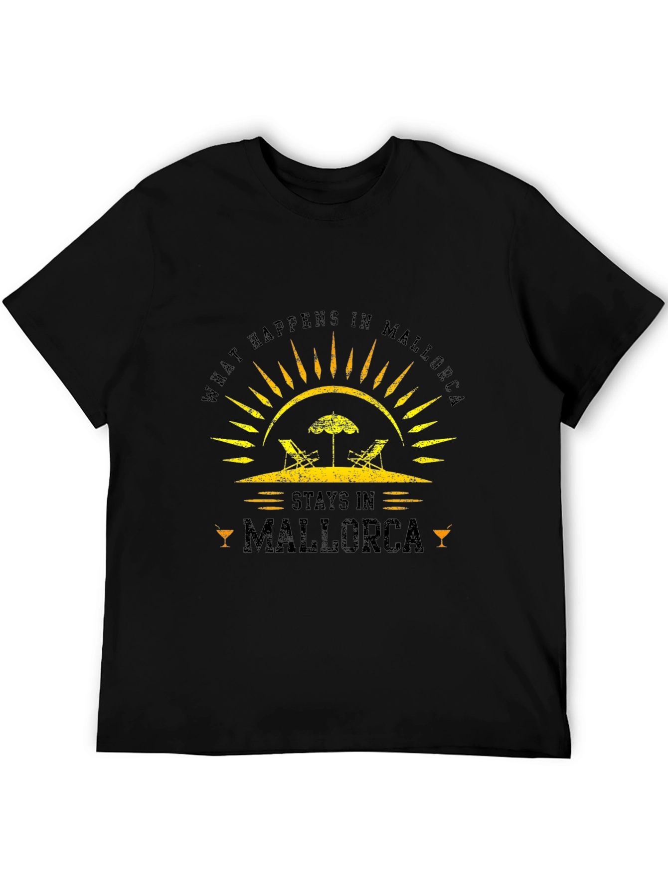 Mallorca Vacation T-Shirt - What Happens Stays