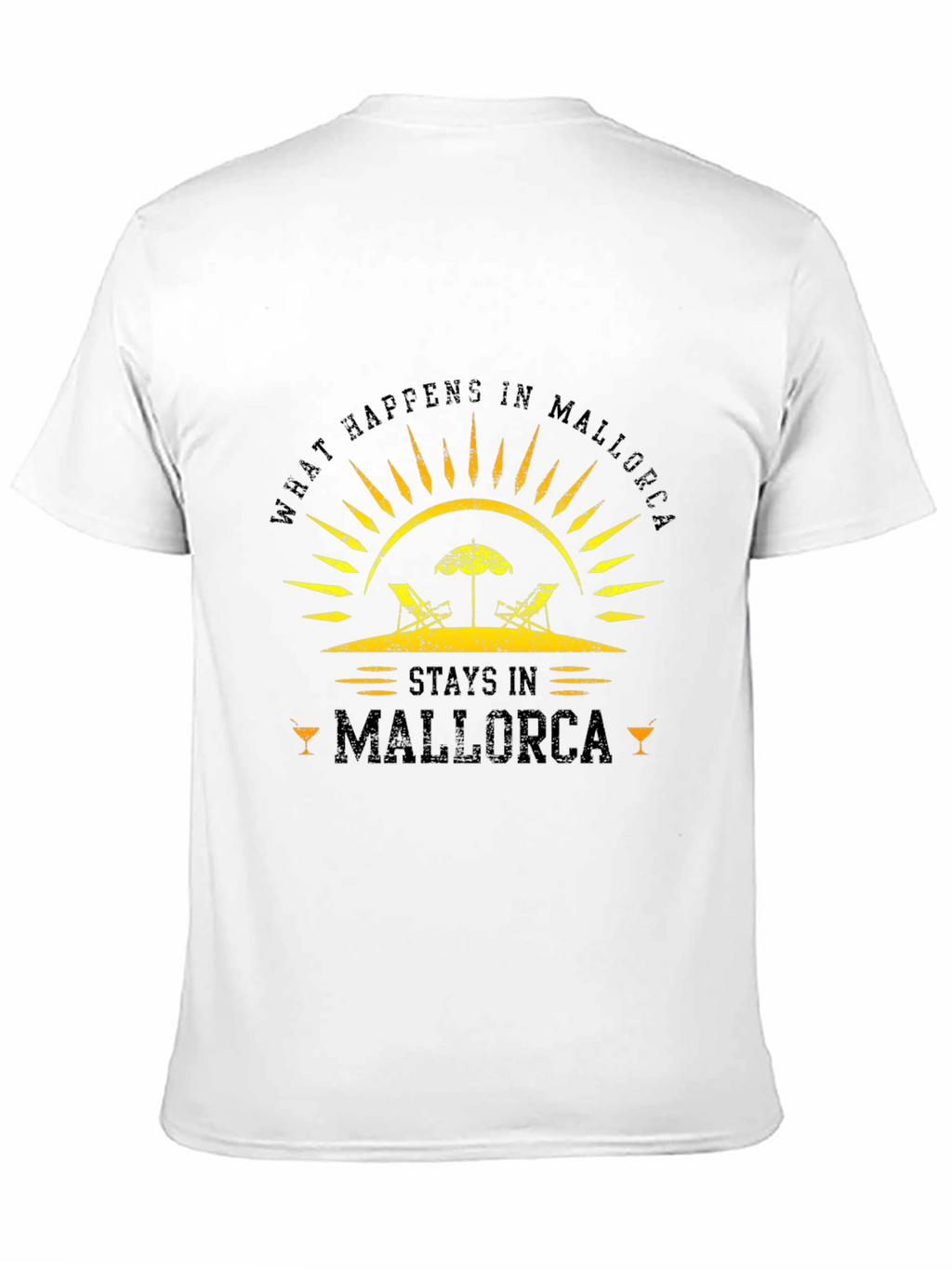 Mallorca Vacation T-Shirt - What Happens Stays