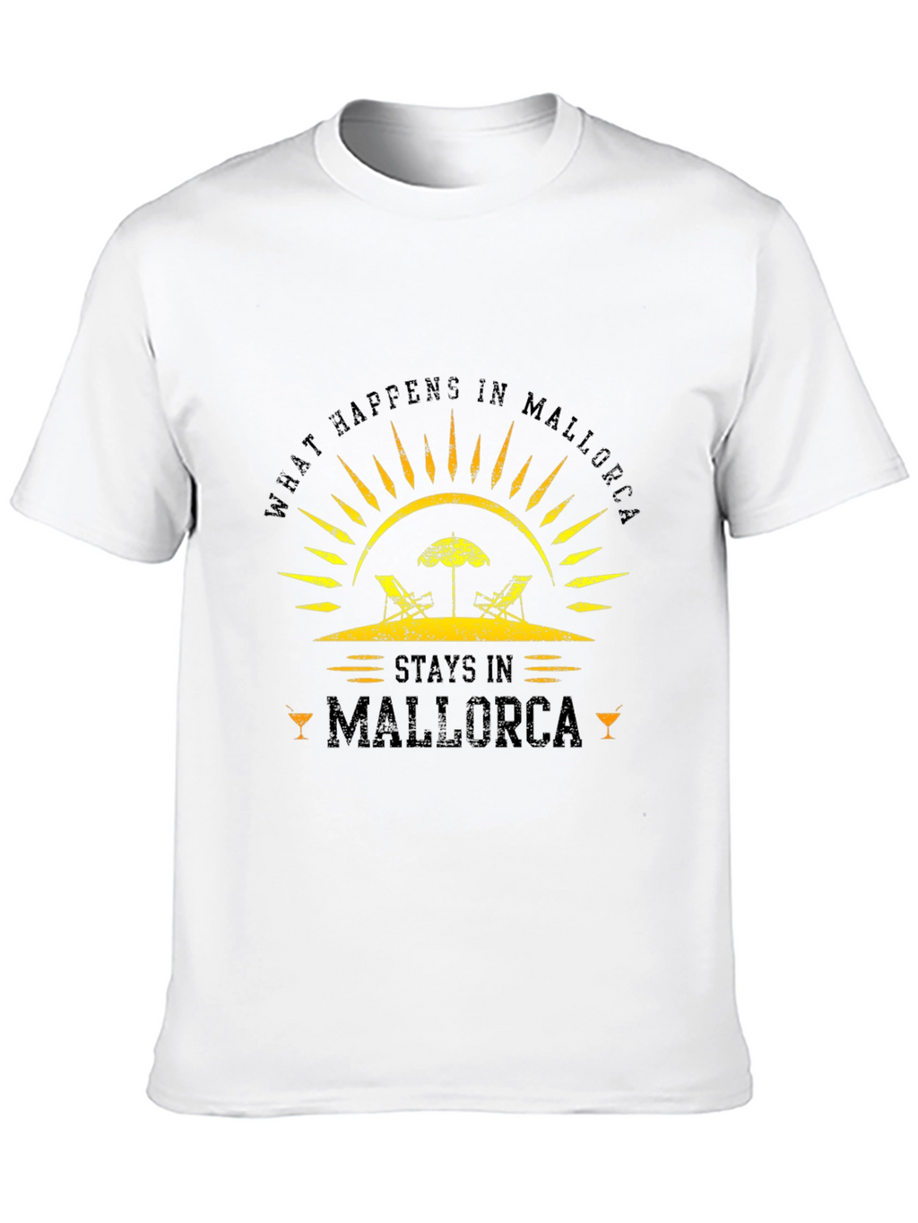 Mallorca Vacation T-Shirt - What Happens Stays