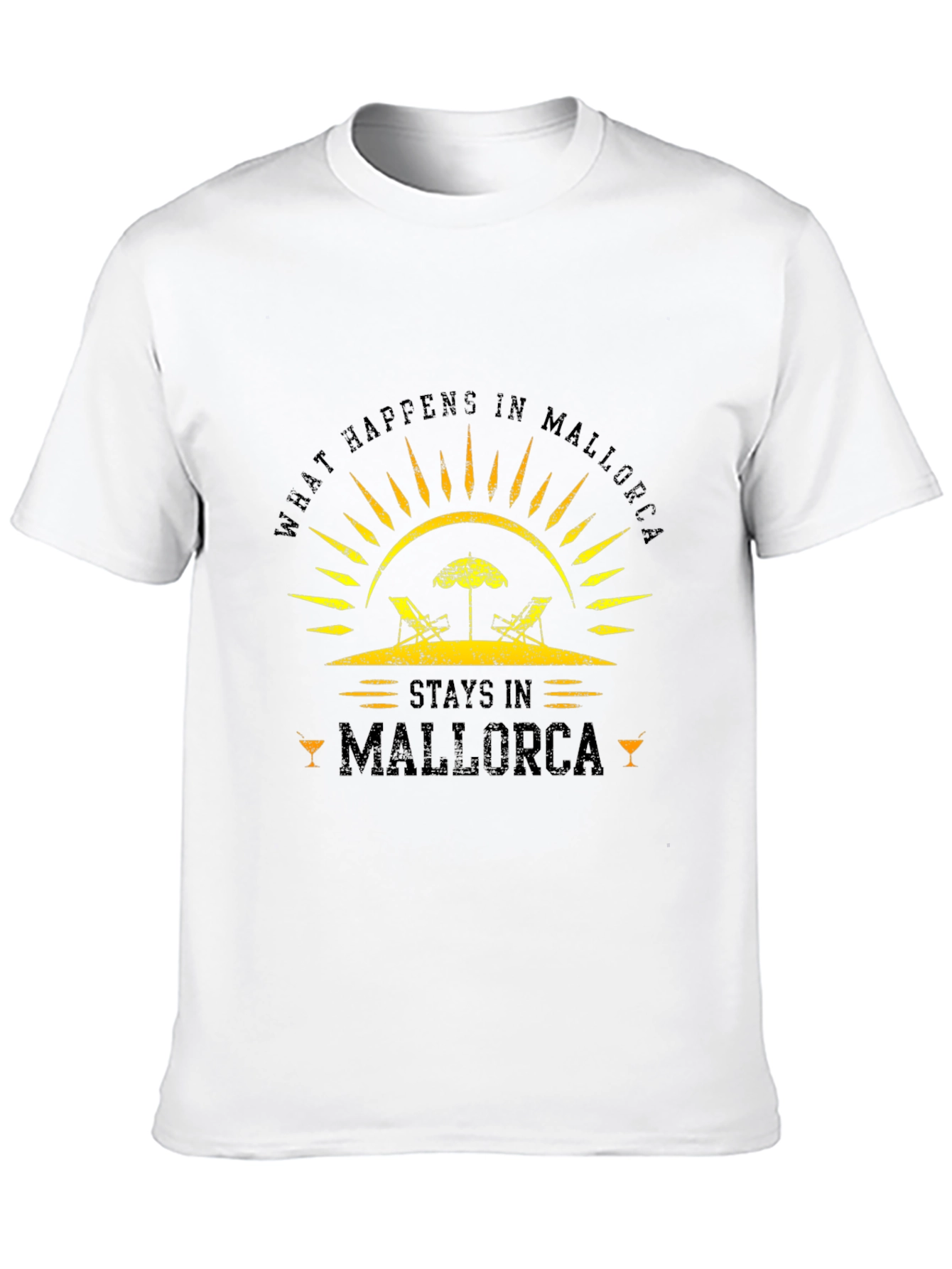 Mallorca Vacation T-Shirt - What Happens Stays