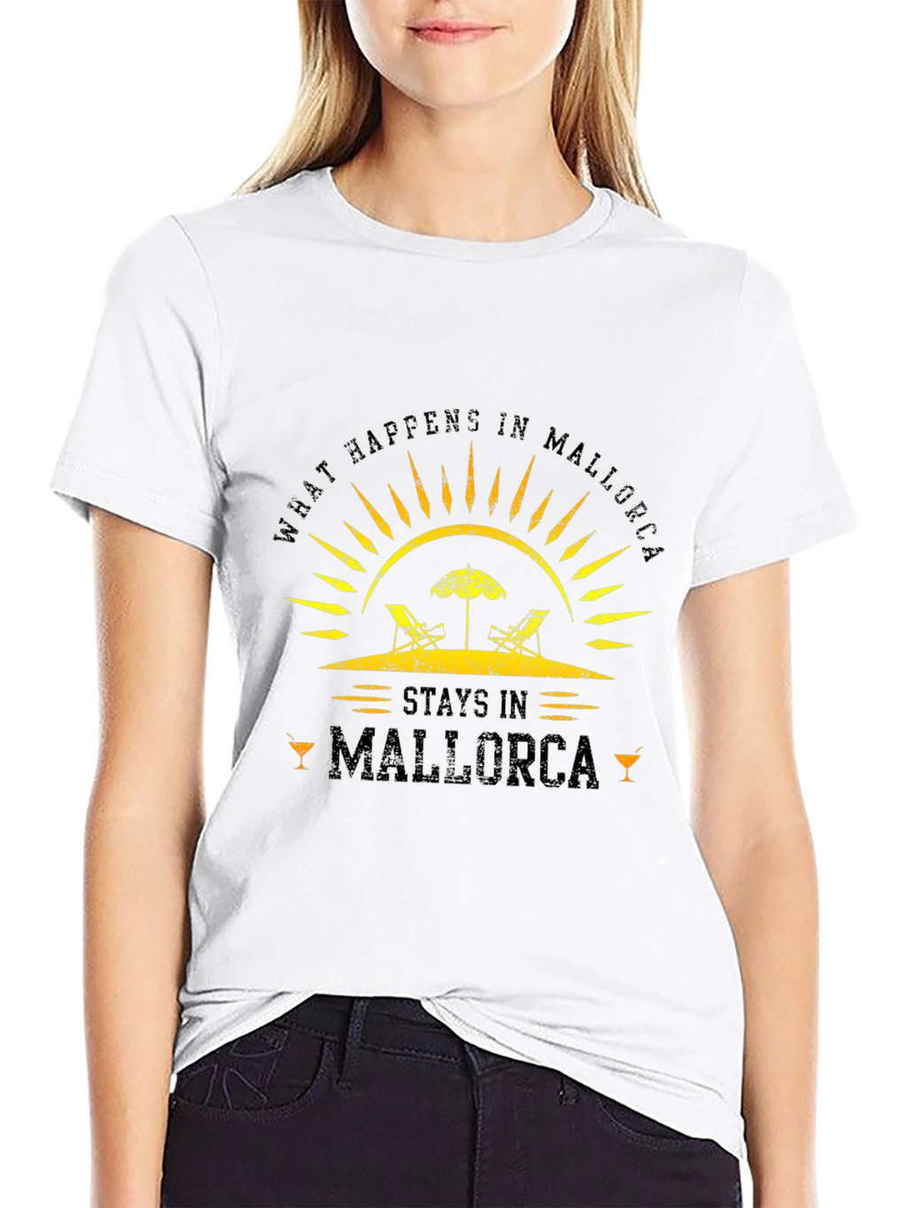 Mallorca Vacation T-Shirt - What Happens Stays