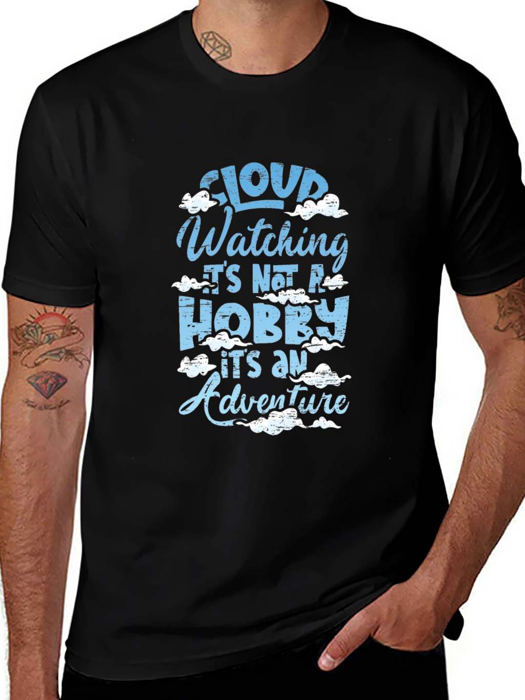 Cloud Watching T-Shirt - Adventure Hobby Tee