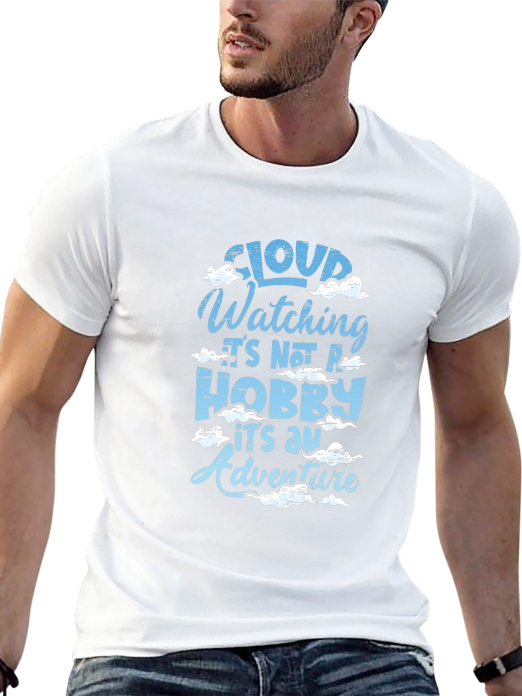 Cloud Watching T-Shirt - Adventure Hobby Tee