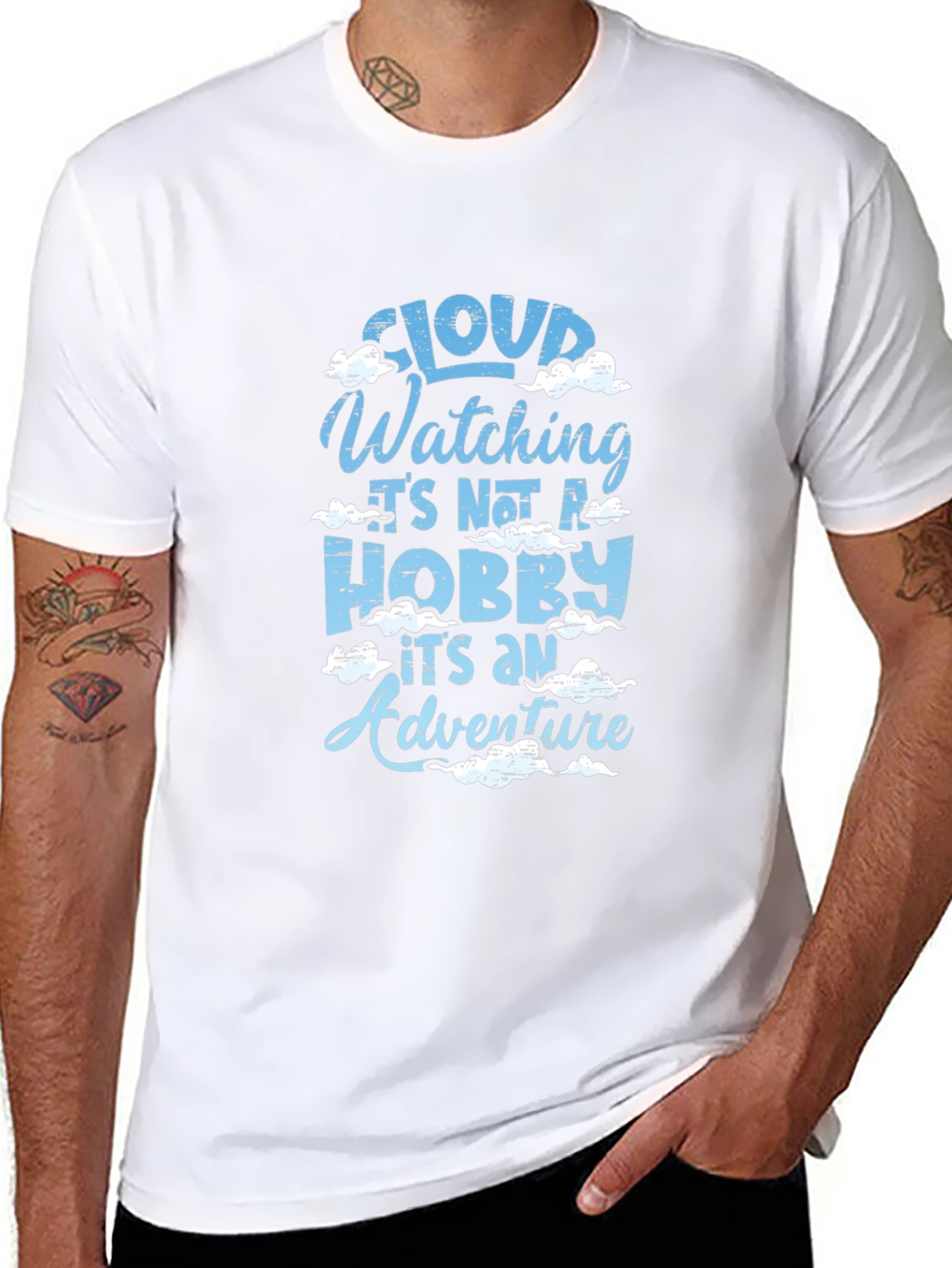 Cloud Watching T-Shirt - Adventure Hobby Tee