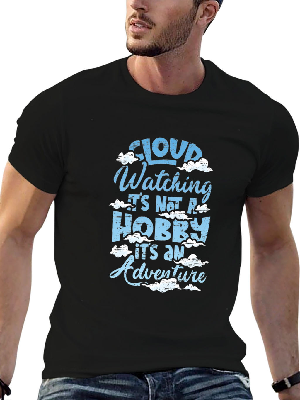 Cloud Watching T-Shirt - Adventure Hobby Tee