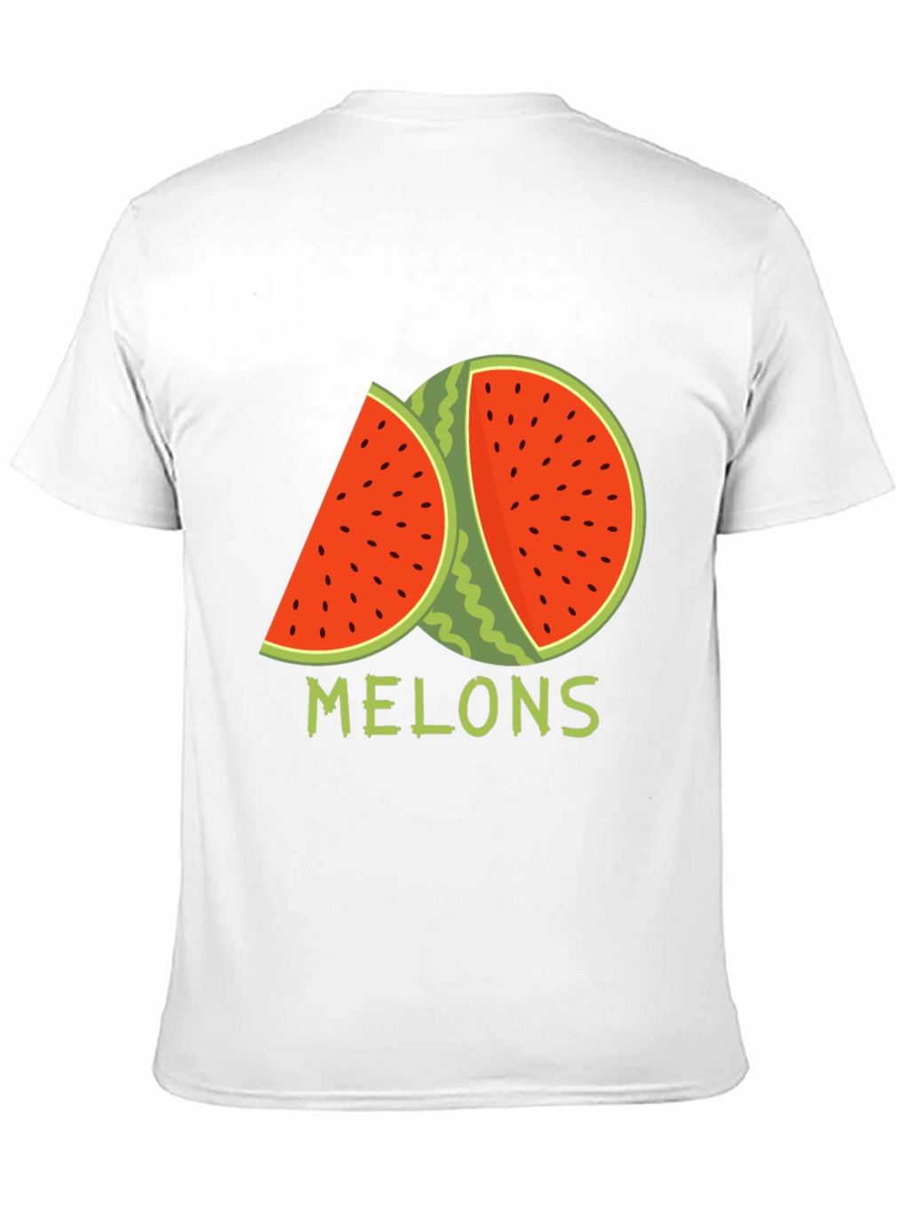 Melons Graphic T-Shirt - Black Cotton Tee