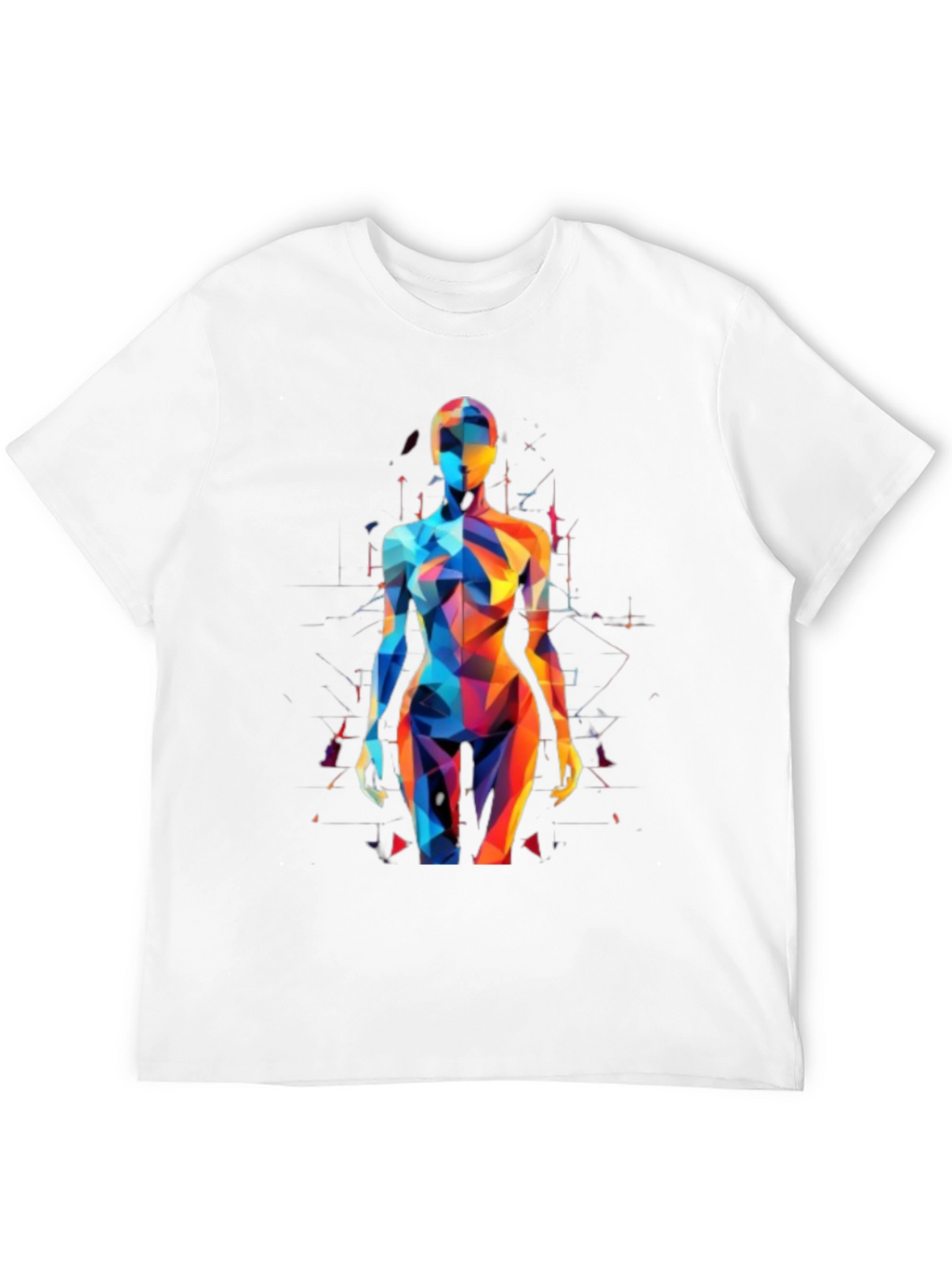 Geometric Body Art T-Shirt