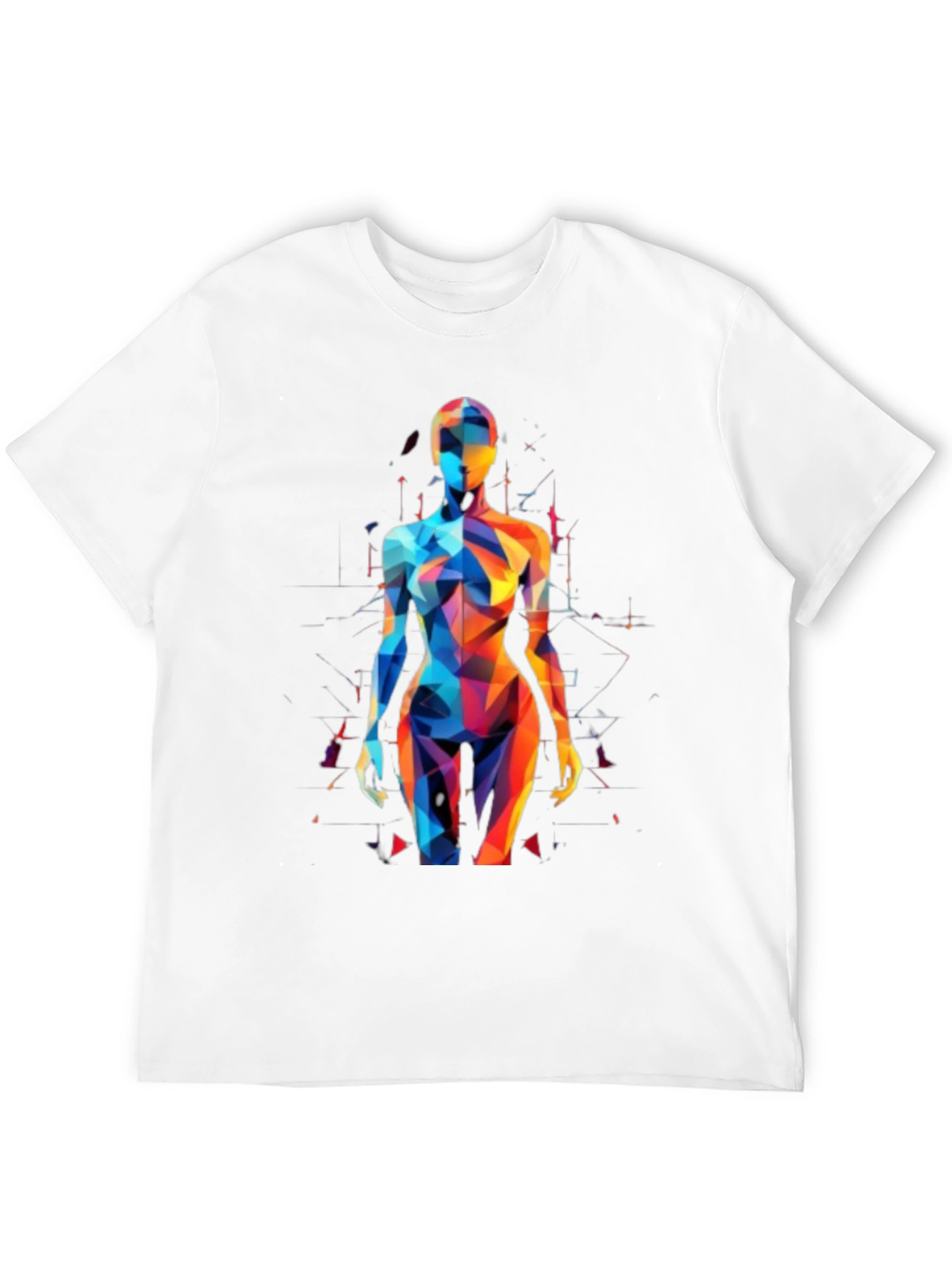 Geometric Body Art T-Shirt