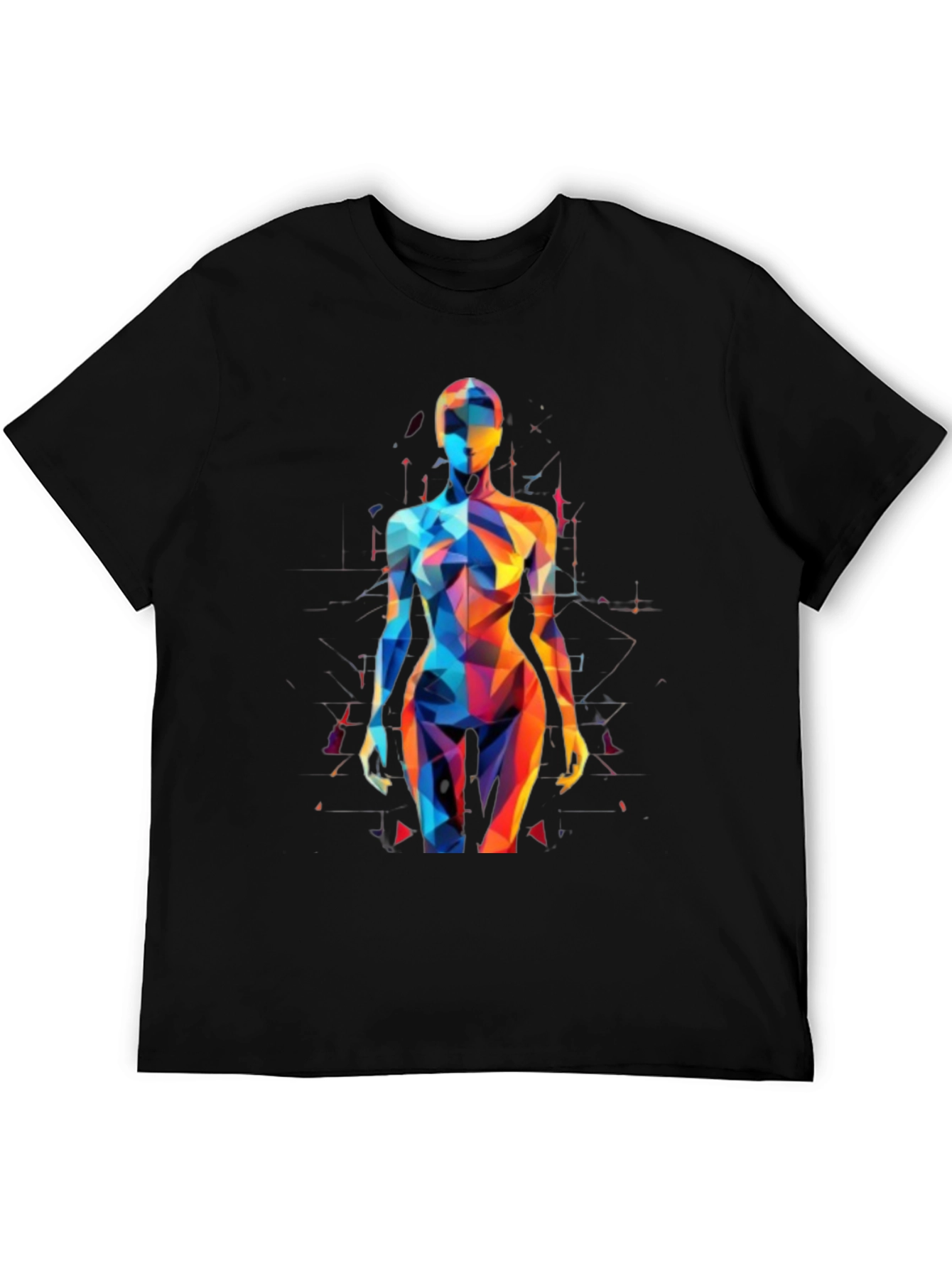 Geometric Body Art T-Shirt